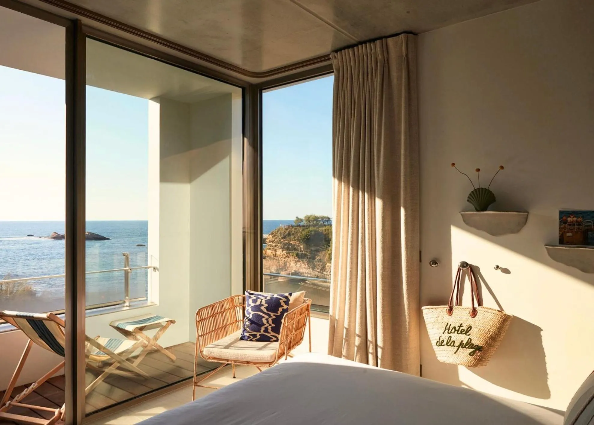 Balcony/Terrace in Hôtel de La Plage