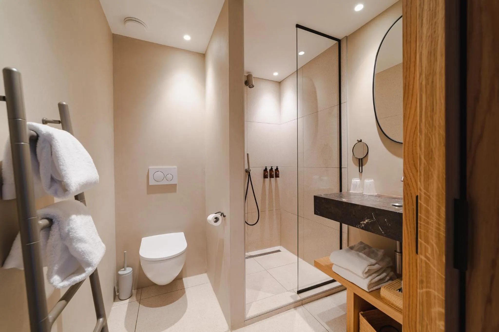 Bathroom in Hôtel de La Plage