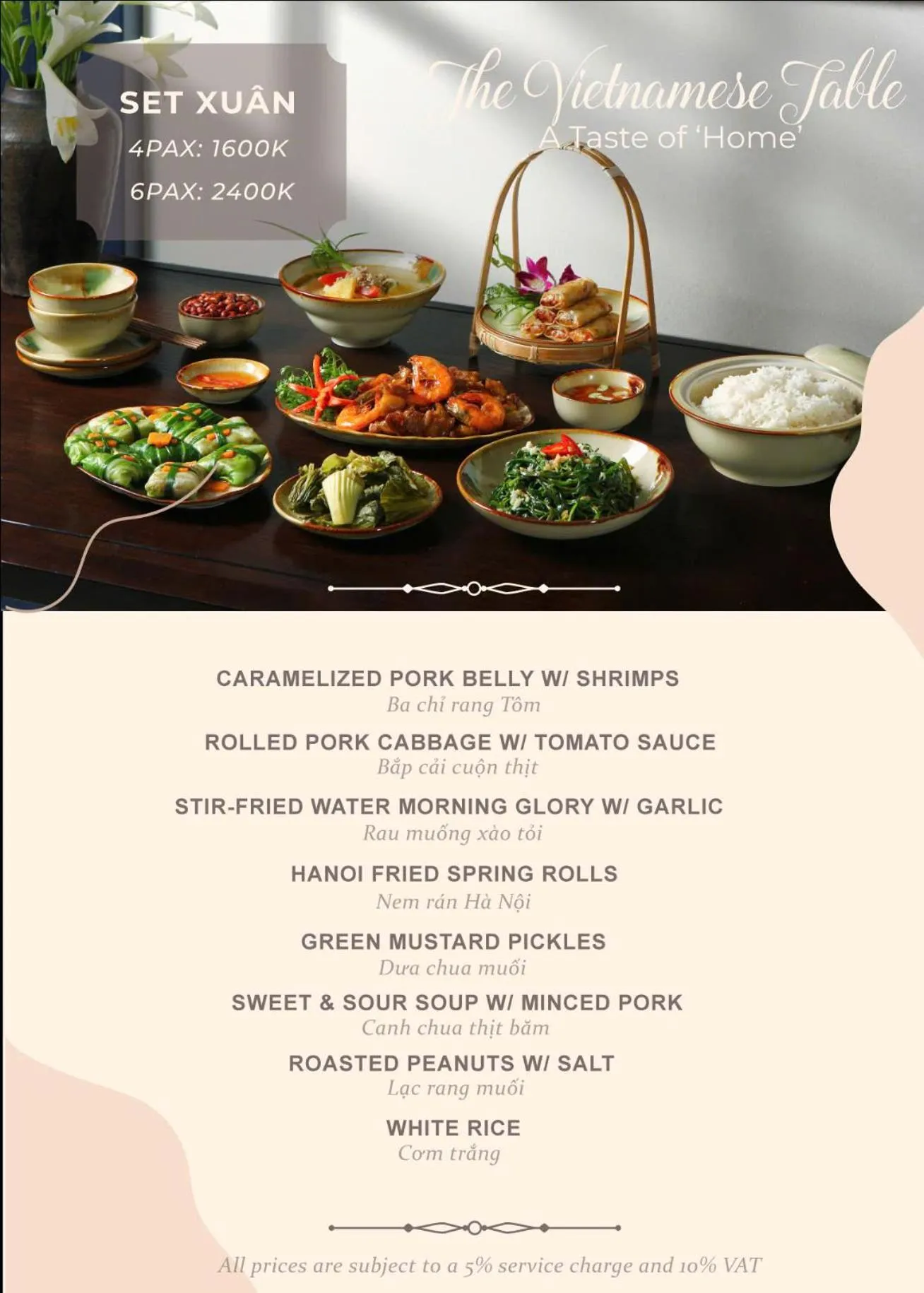 Restaurant/places to eat in Soleil Boutique Hotel Hanoi