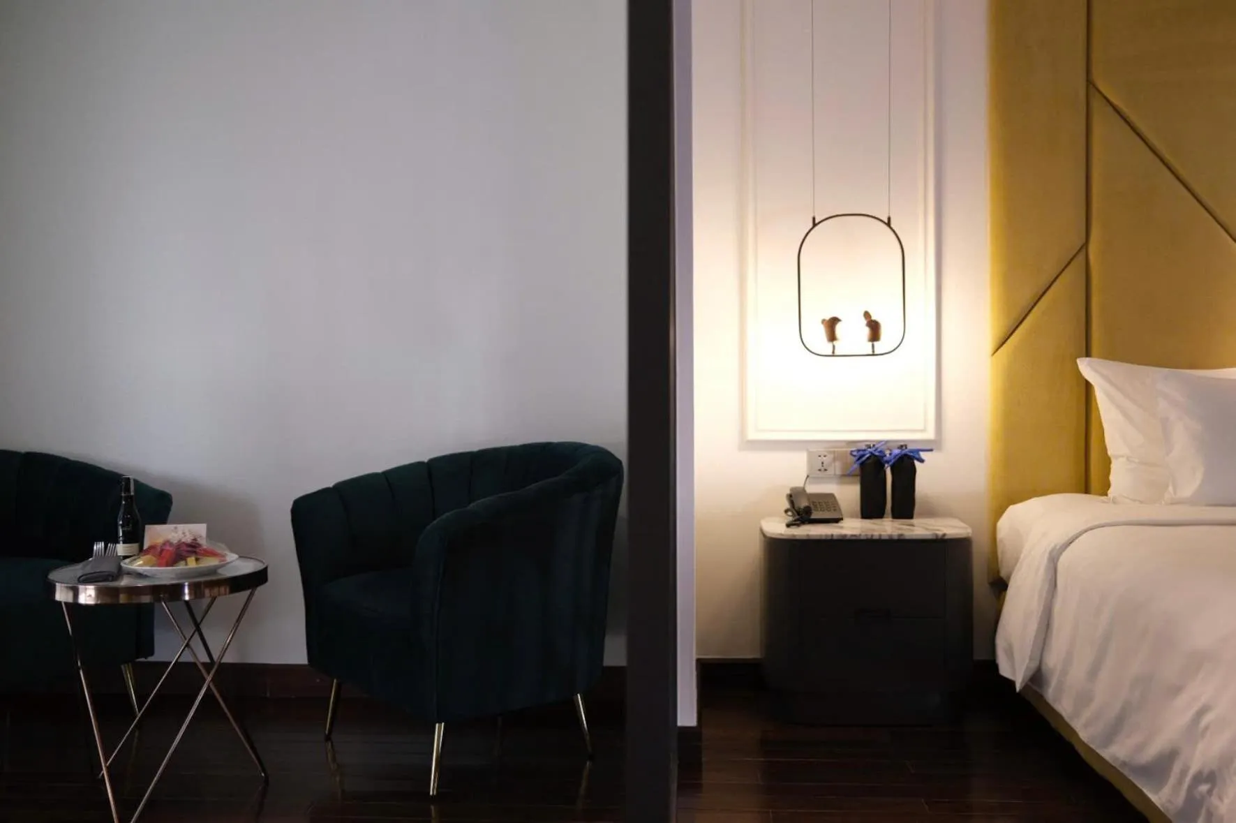 View (from property/room), Bed in Soleil Boutique Hotel Hanoi