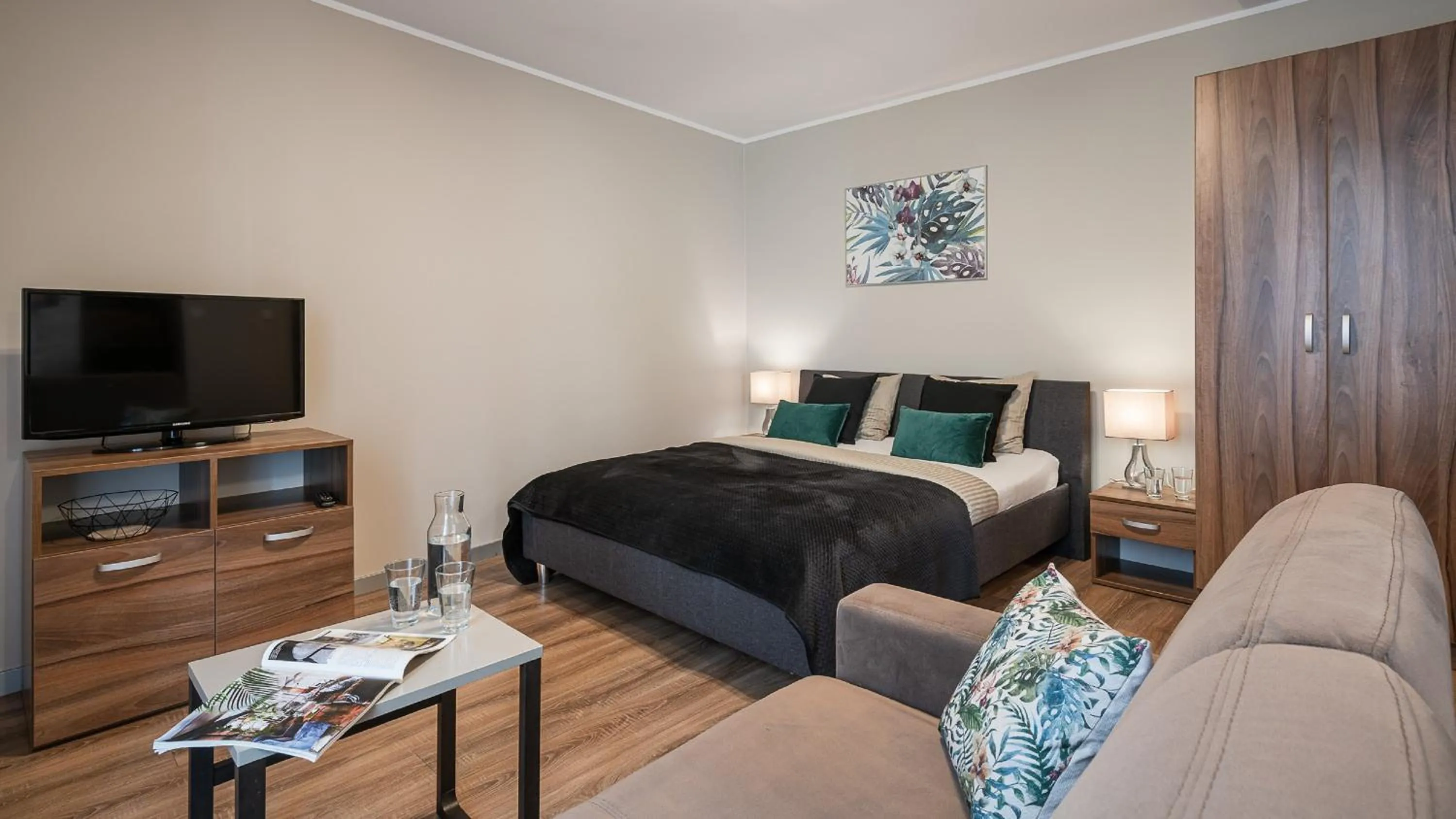 Bed in AbsyntApartments Old Town Wroclaw