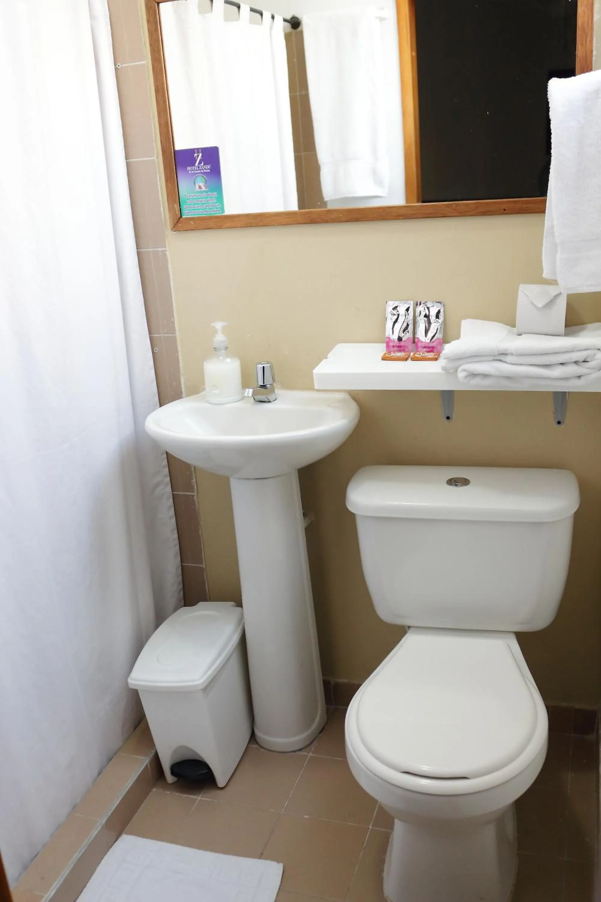 Toilet in Hotel Zandu