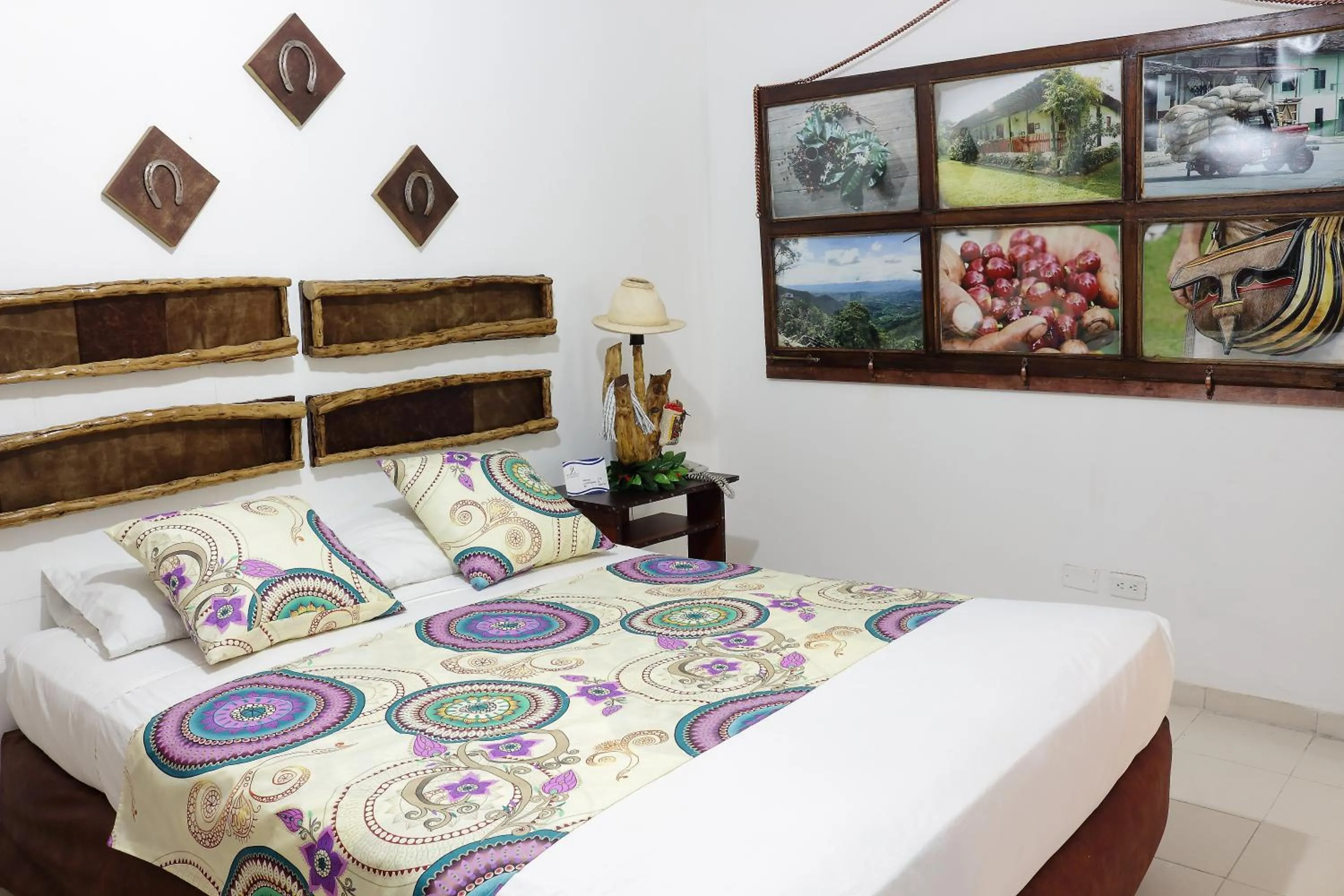 Bed in Hotel Zandu
