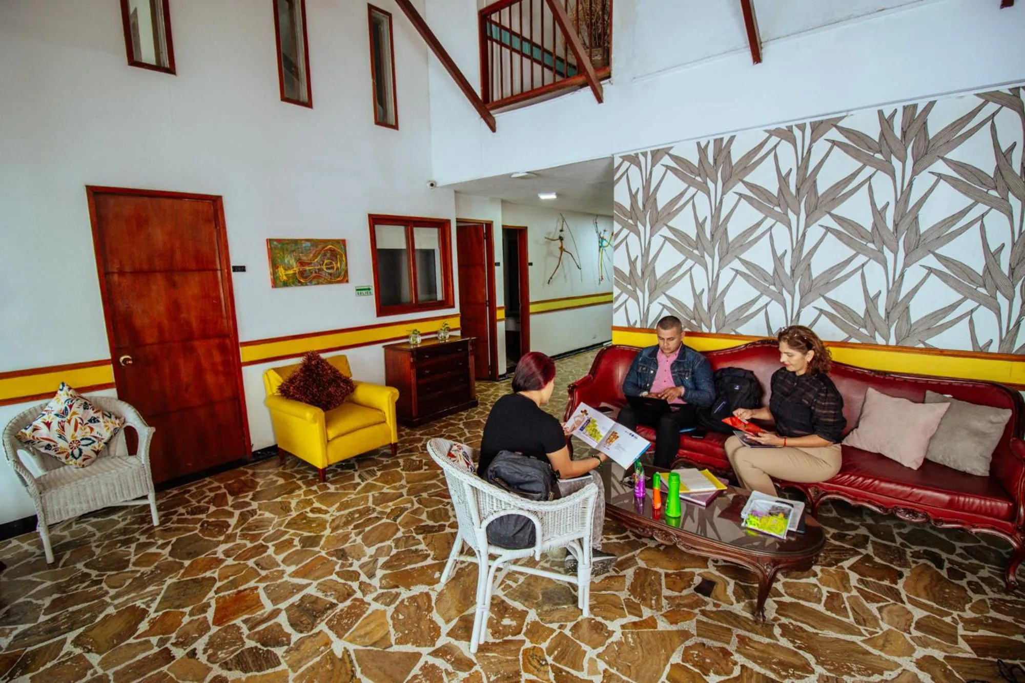 Living room in Hotel Zandu