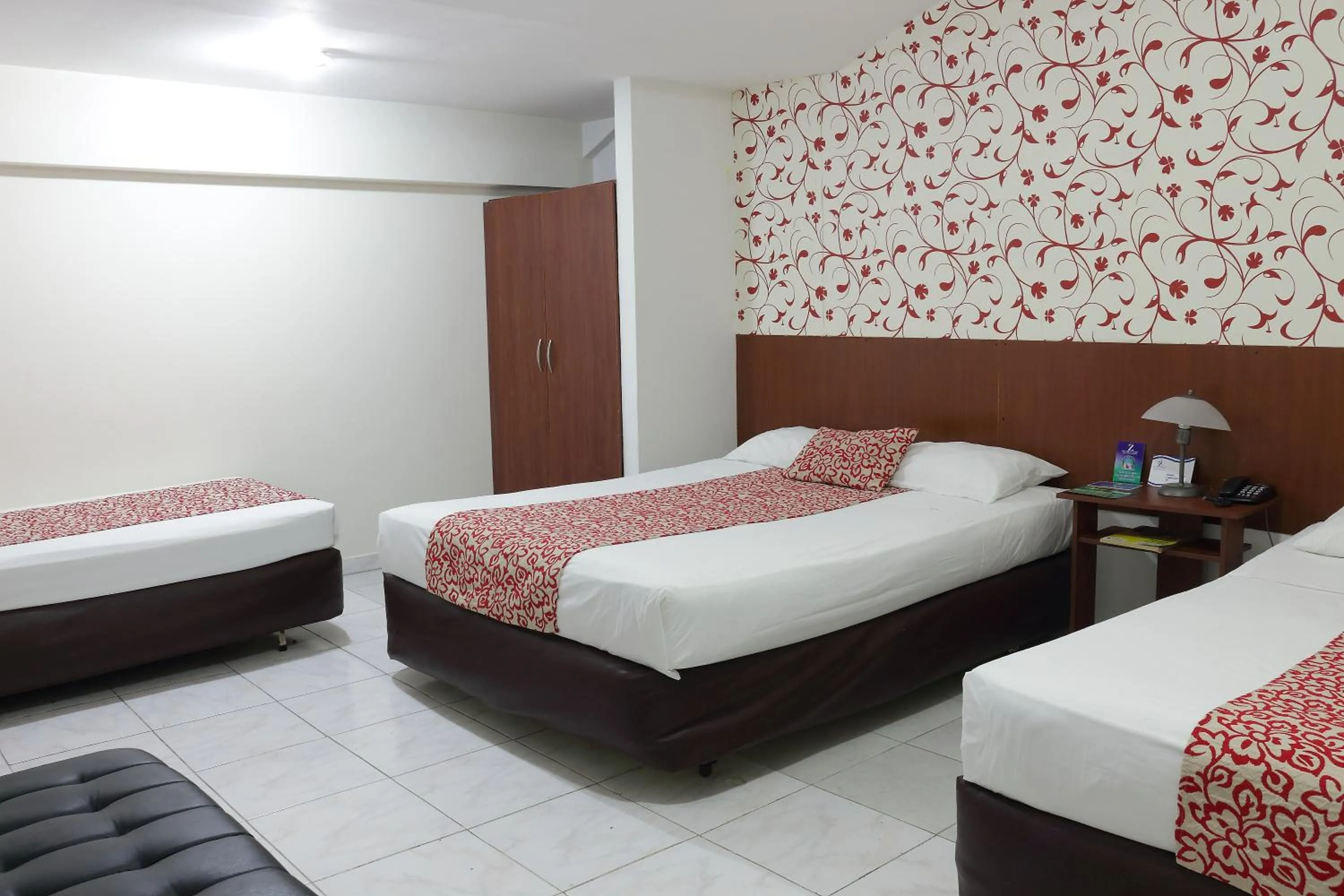 Bed in Hotel Zandu