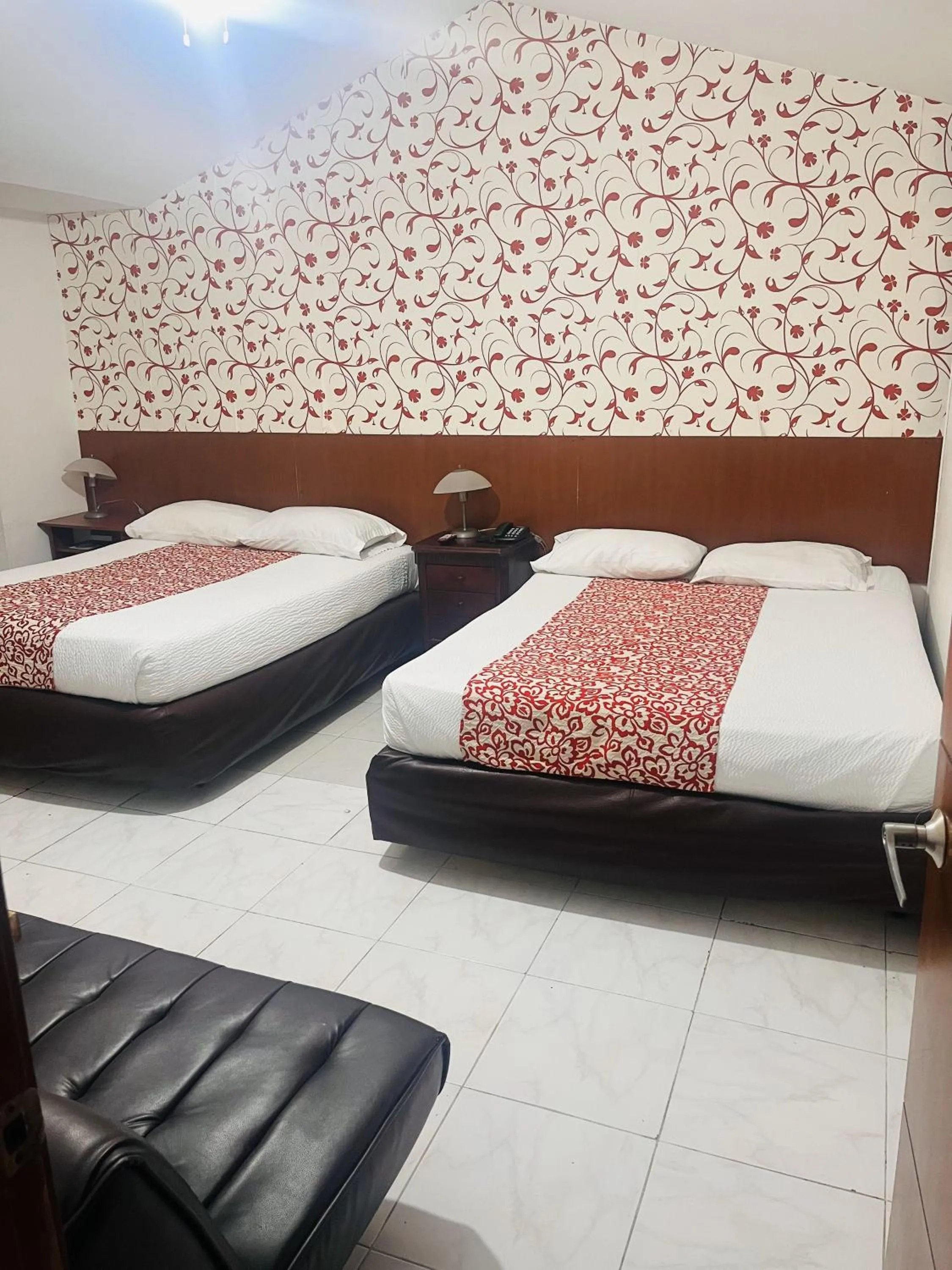Bed in Hotel Zandu