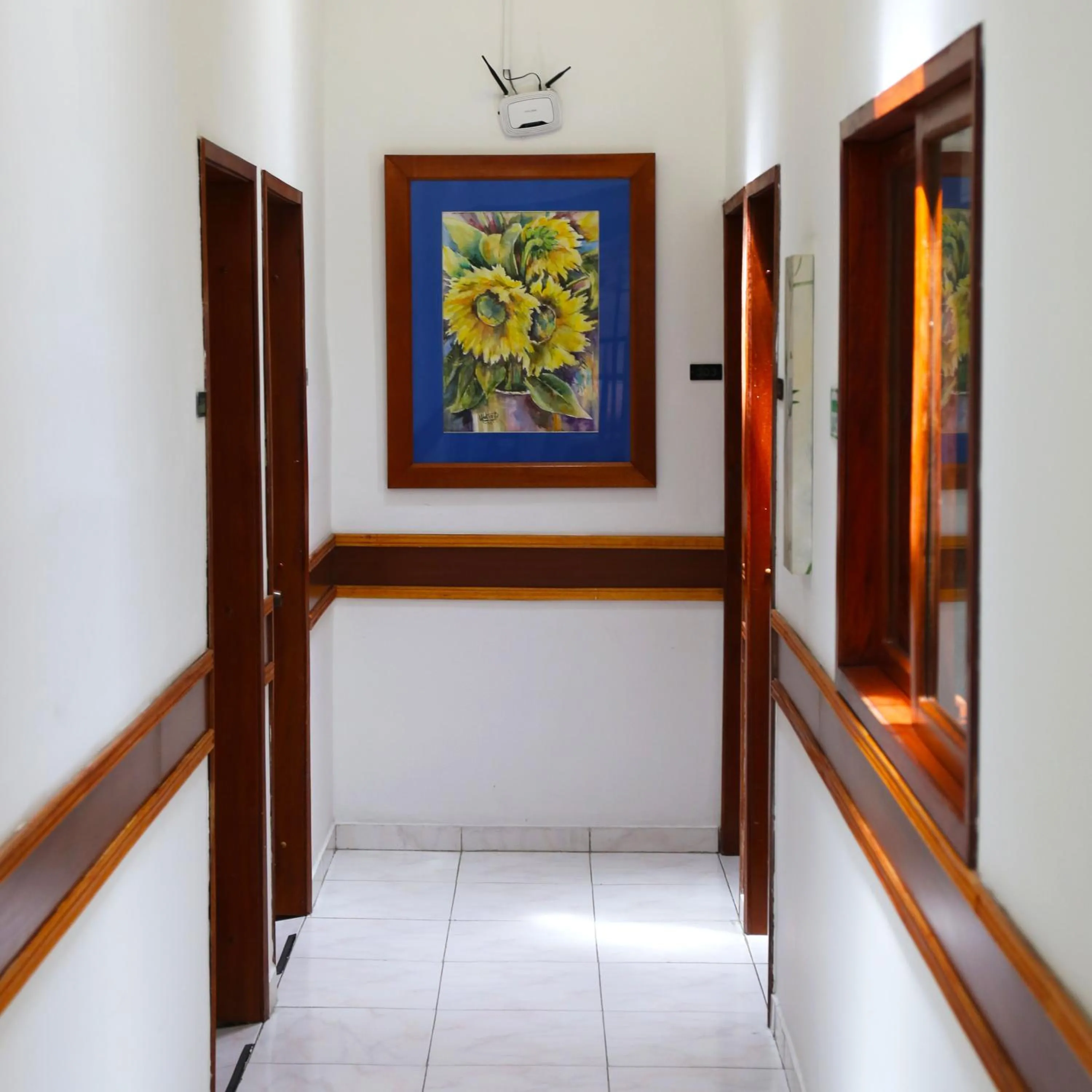 Decorative detail in Hotel Zandu