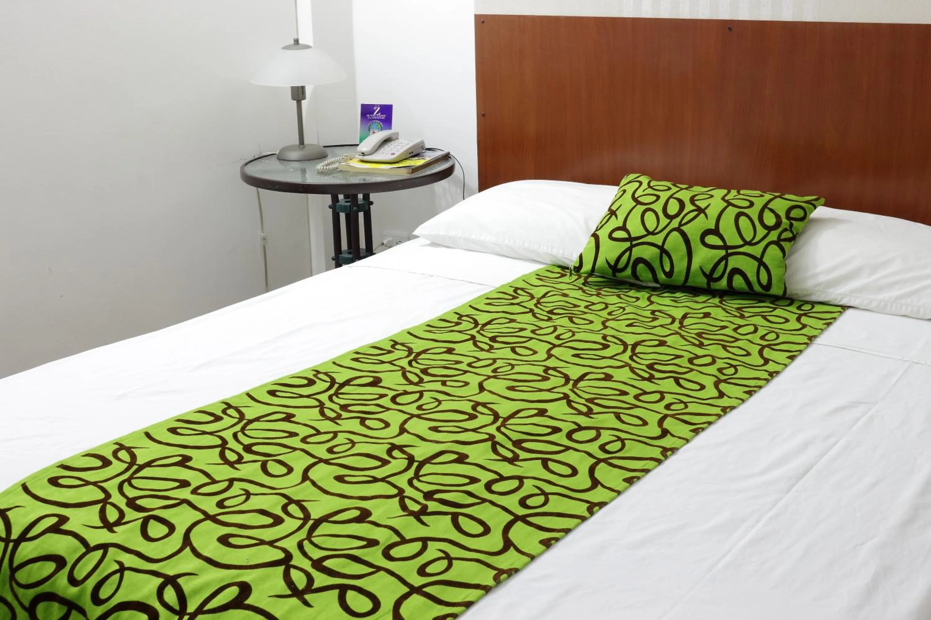 Bed in Hotel Zandu