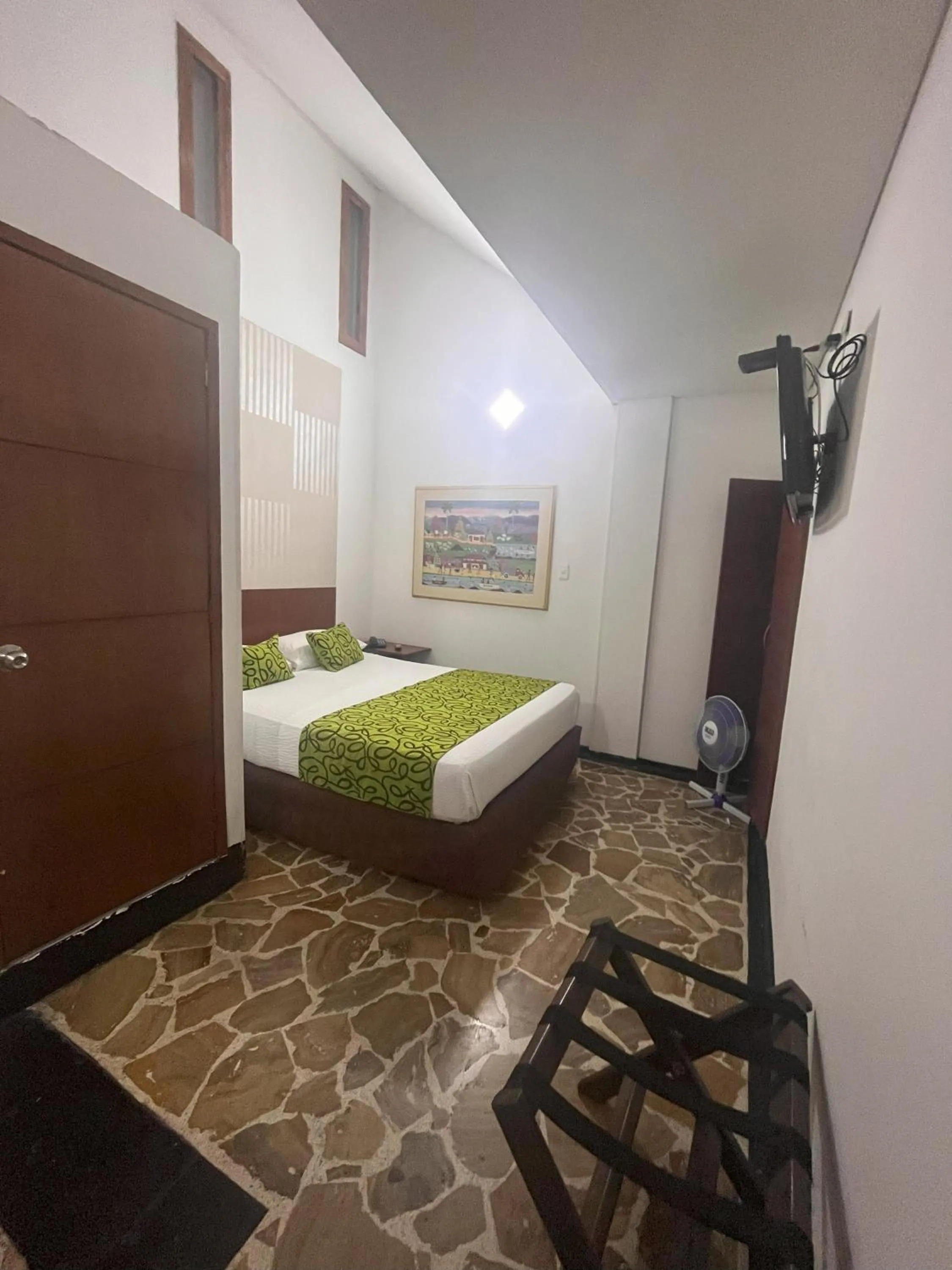 Bed in Hotel Zandu