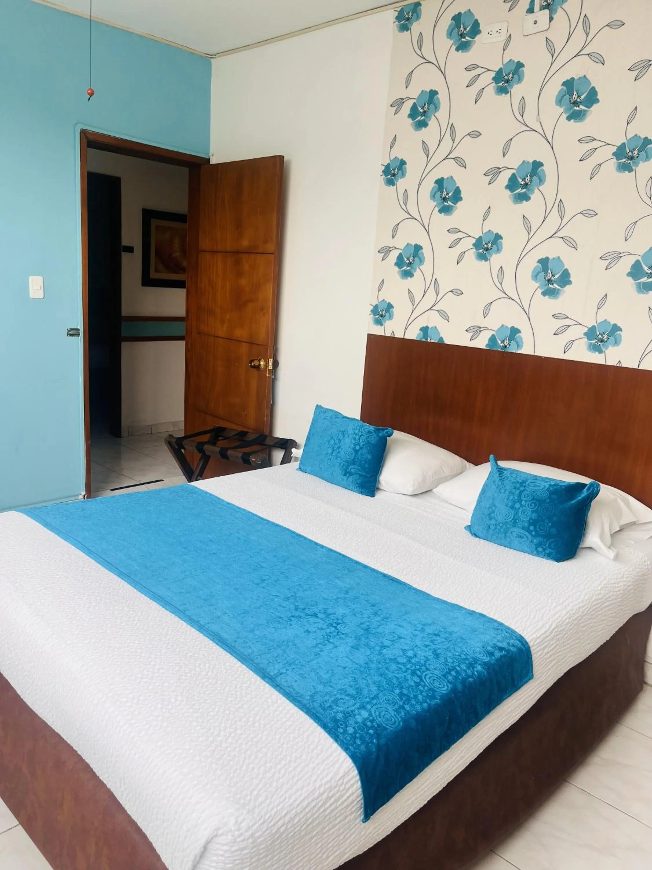 Bed in Hotel Zandu