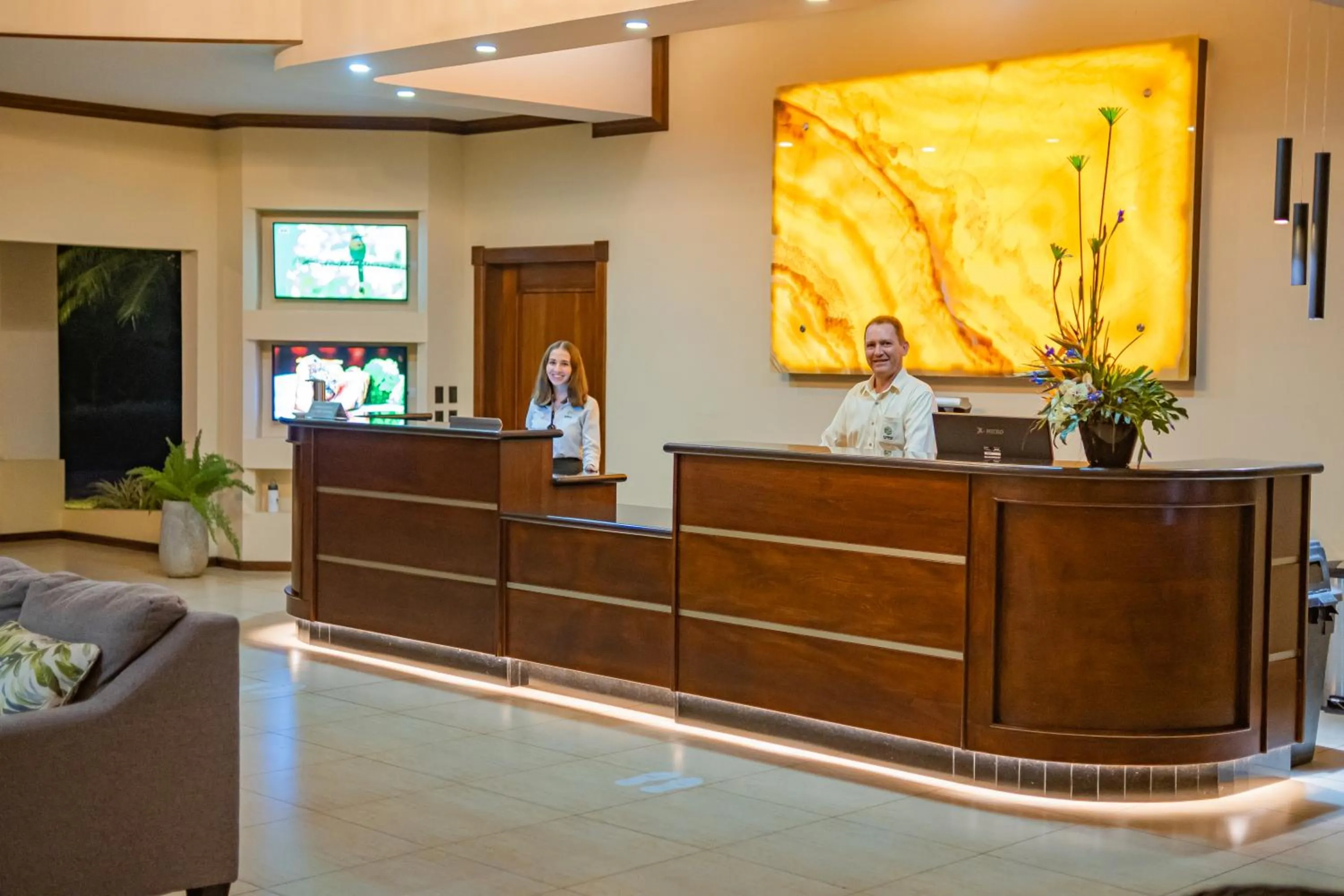 Staff in Hotel Lomas del Volcan