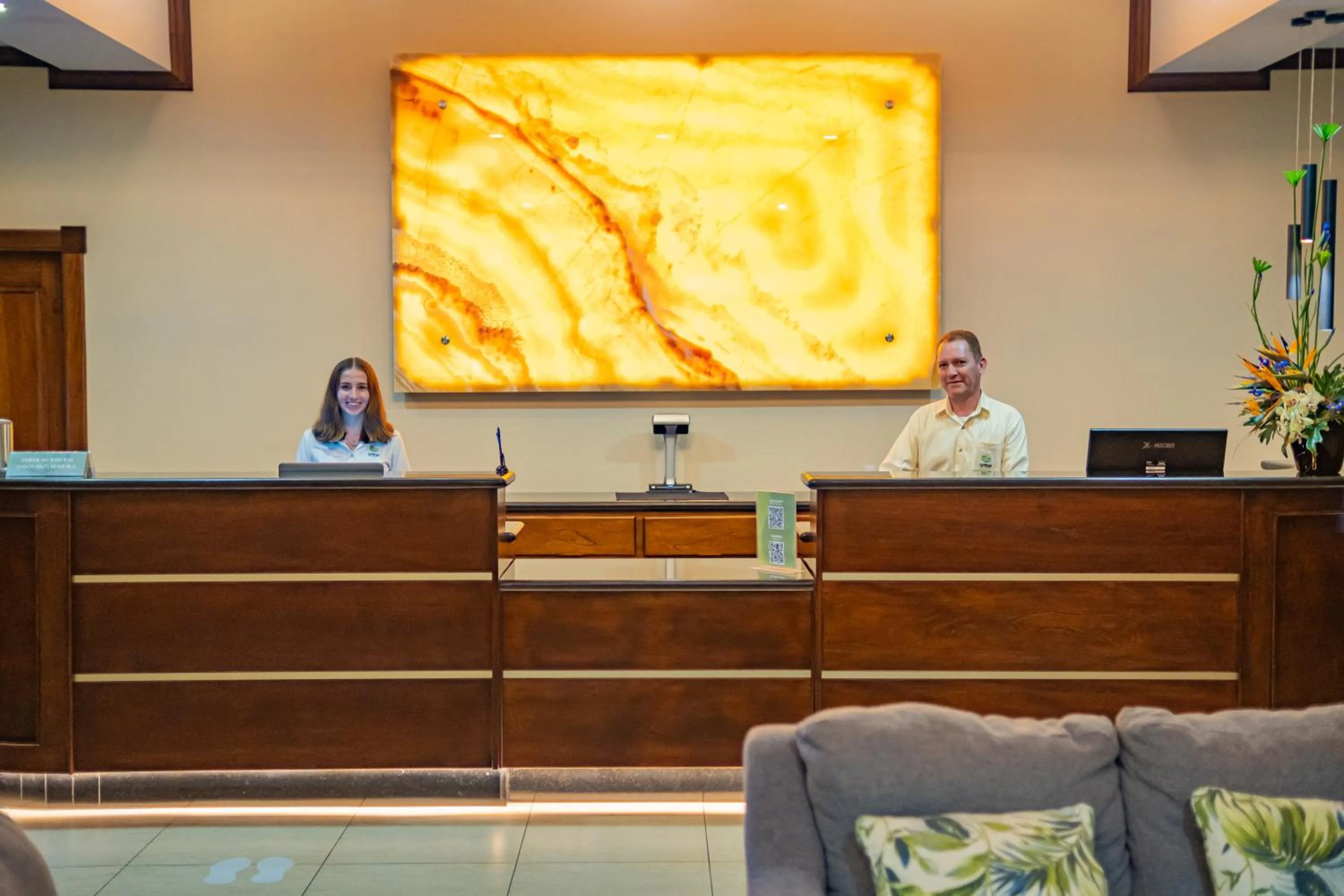 Staff in Hotel Lomas del Volcan