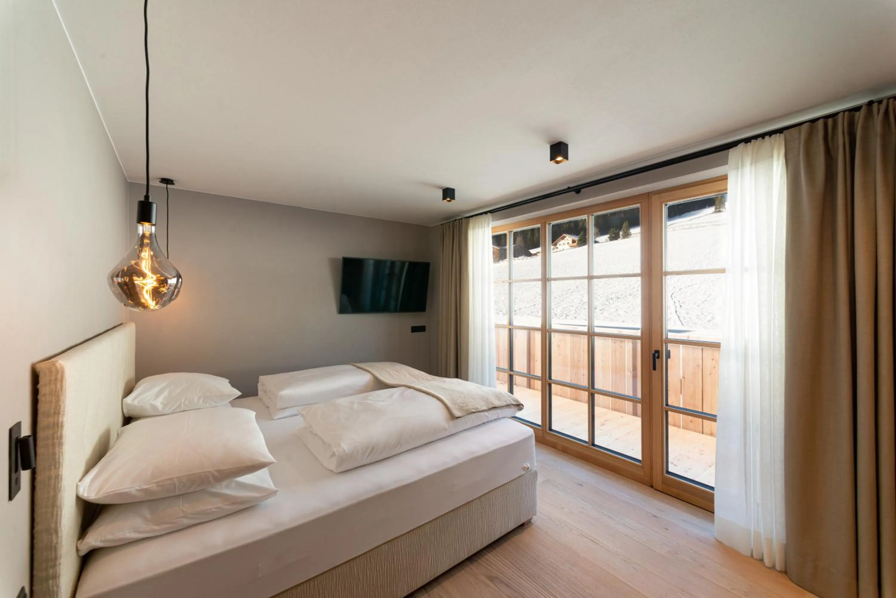 Bed in Penserhof - Alpine Hotel & Restaurant