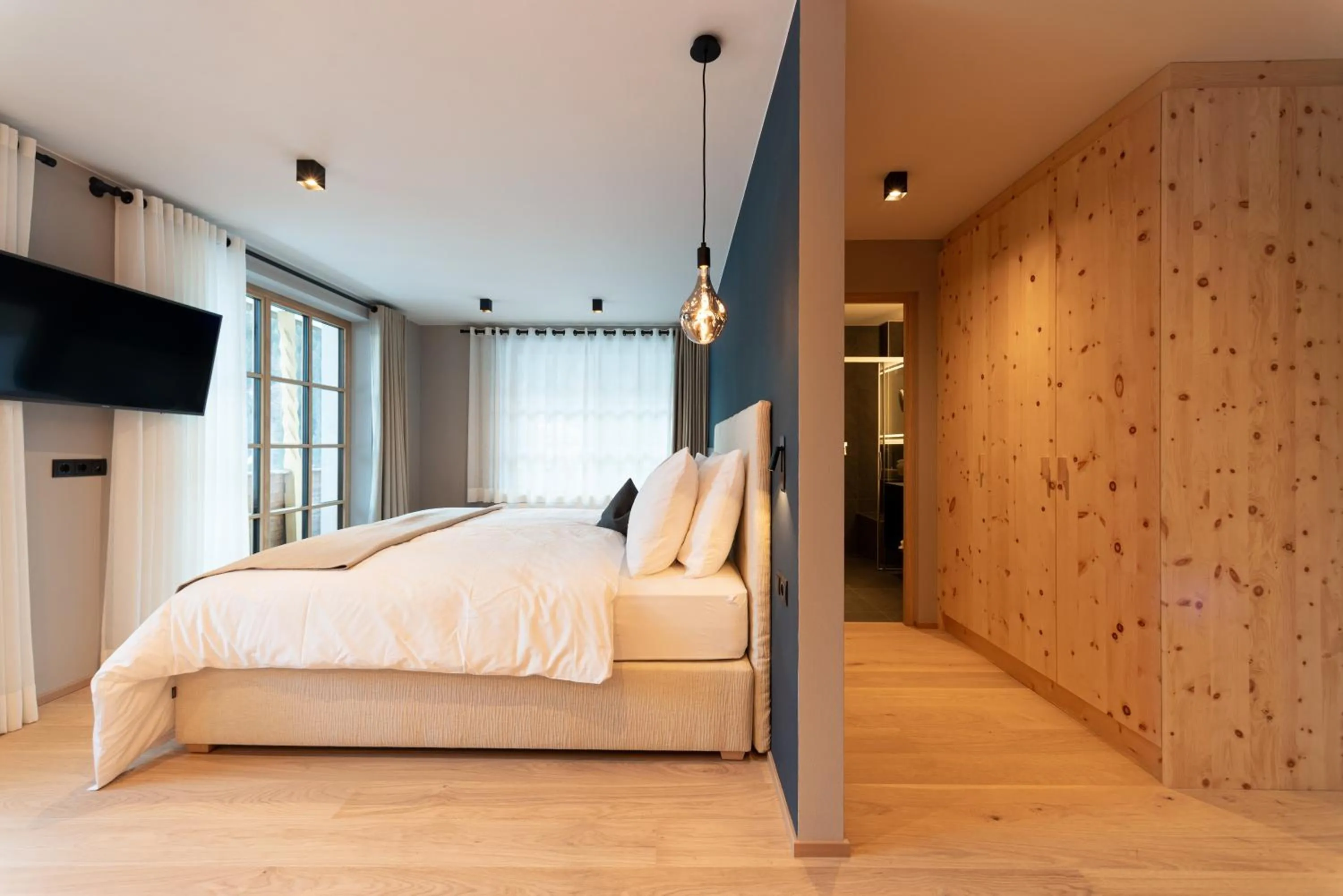 Bed in Penserhof - Alpine Hotel & Restaurant