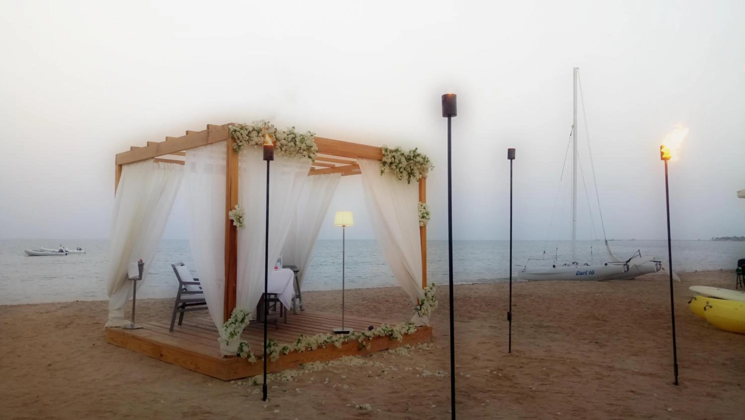 Beach in Movenpick Waterpark Resort & Spa Soma Bay