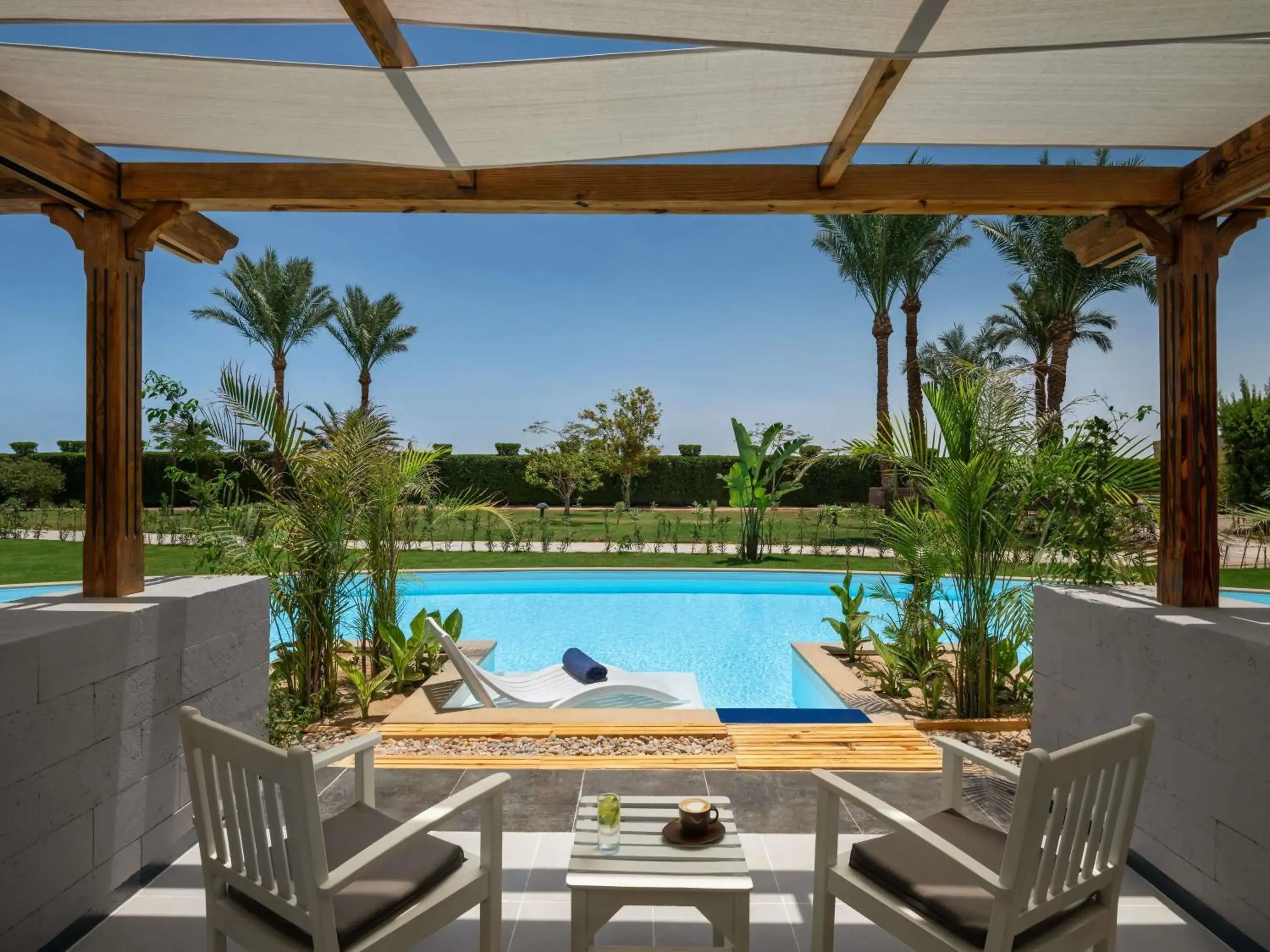 Bedroom in Movenpick Waterpark Resort & Spa Soma Bay Bedroom in Movenpick Waterpark Resort & Spa Soma Bay