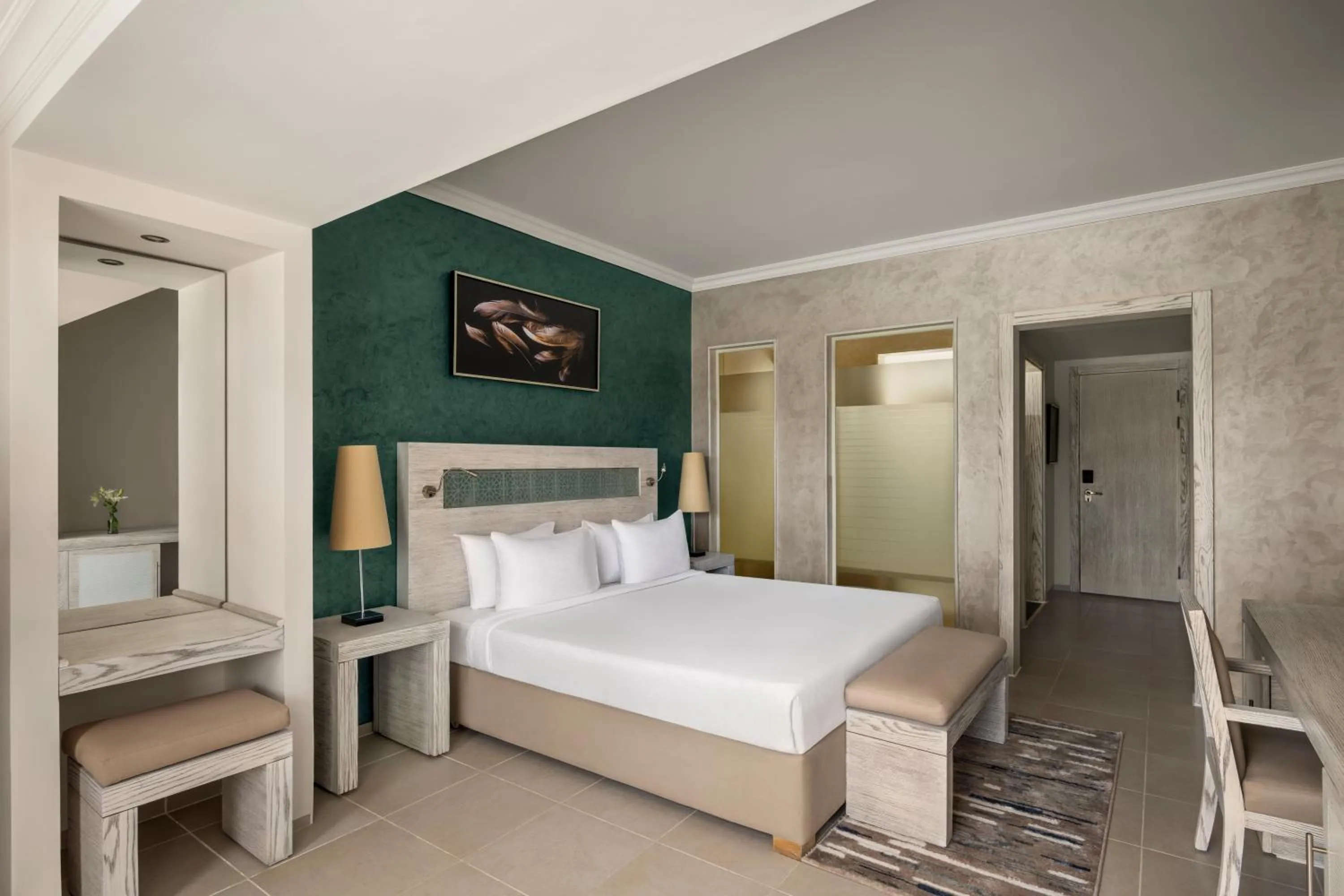 Bedroom, Bed in Movenpick Waterpark Resort & Spa Soma Bay