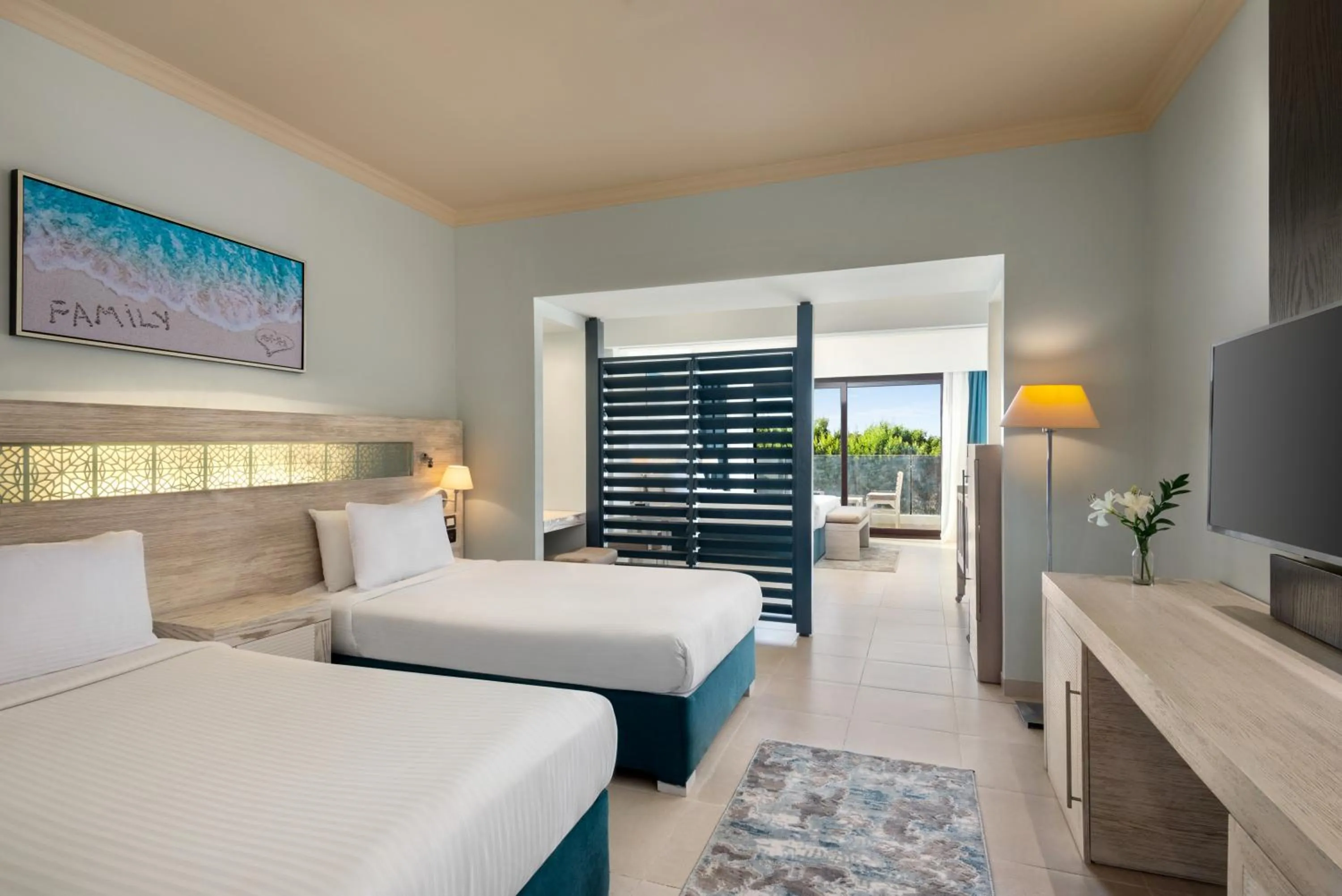 Bedroom, Bed in Movenpick Waterpark Resort & Spa Soma Bay