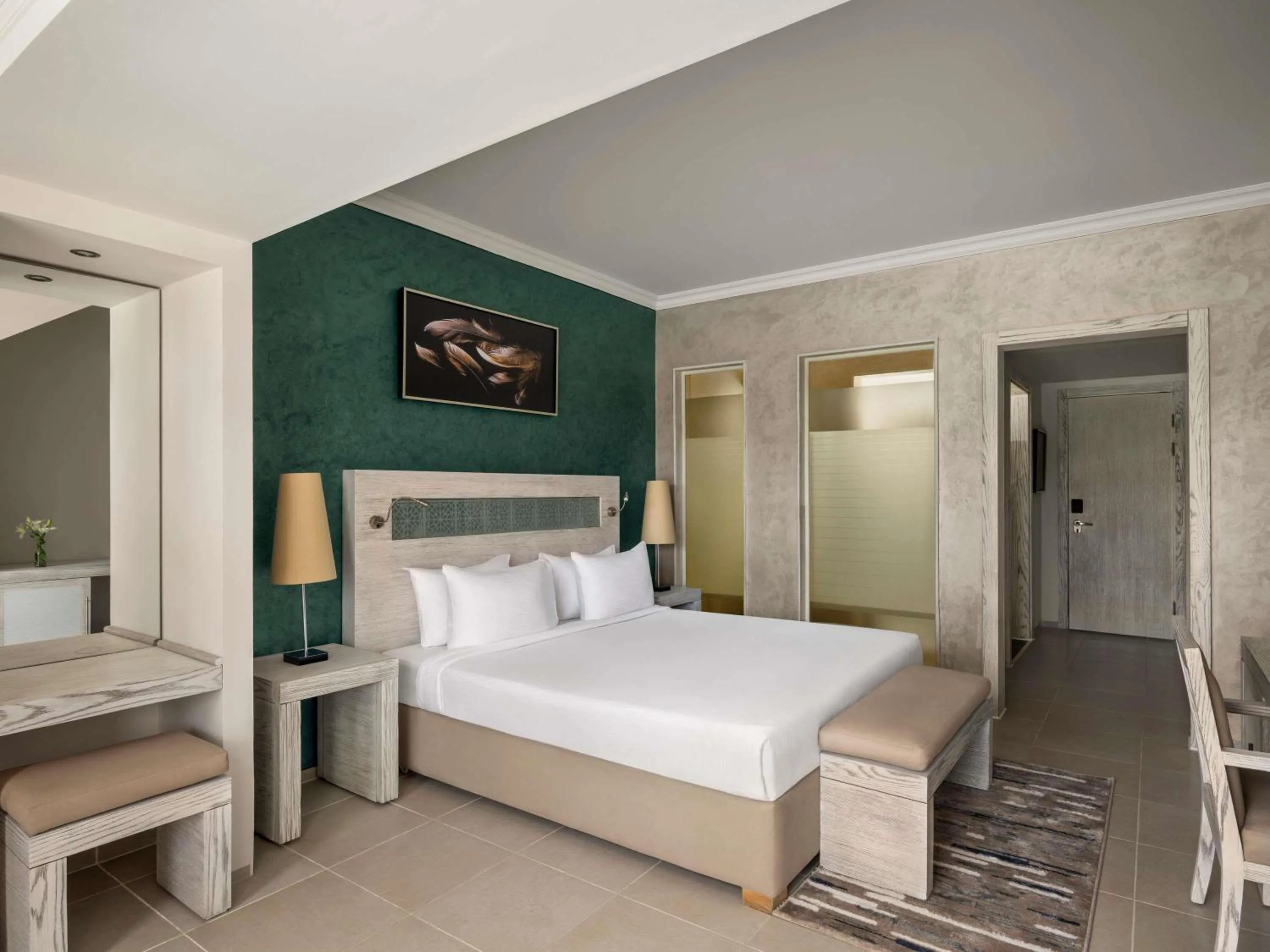 Bedroom, Bed in Movenpick Waterpark Resort & Spa Soma Bay