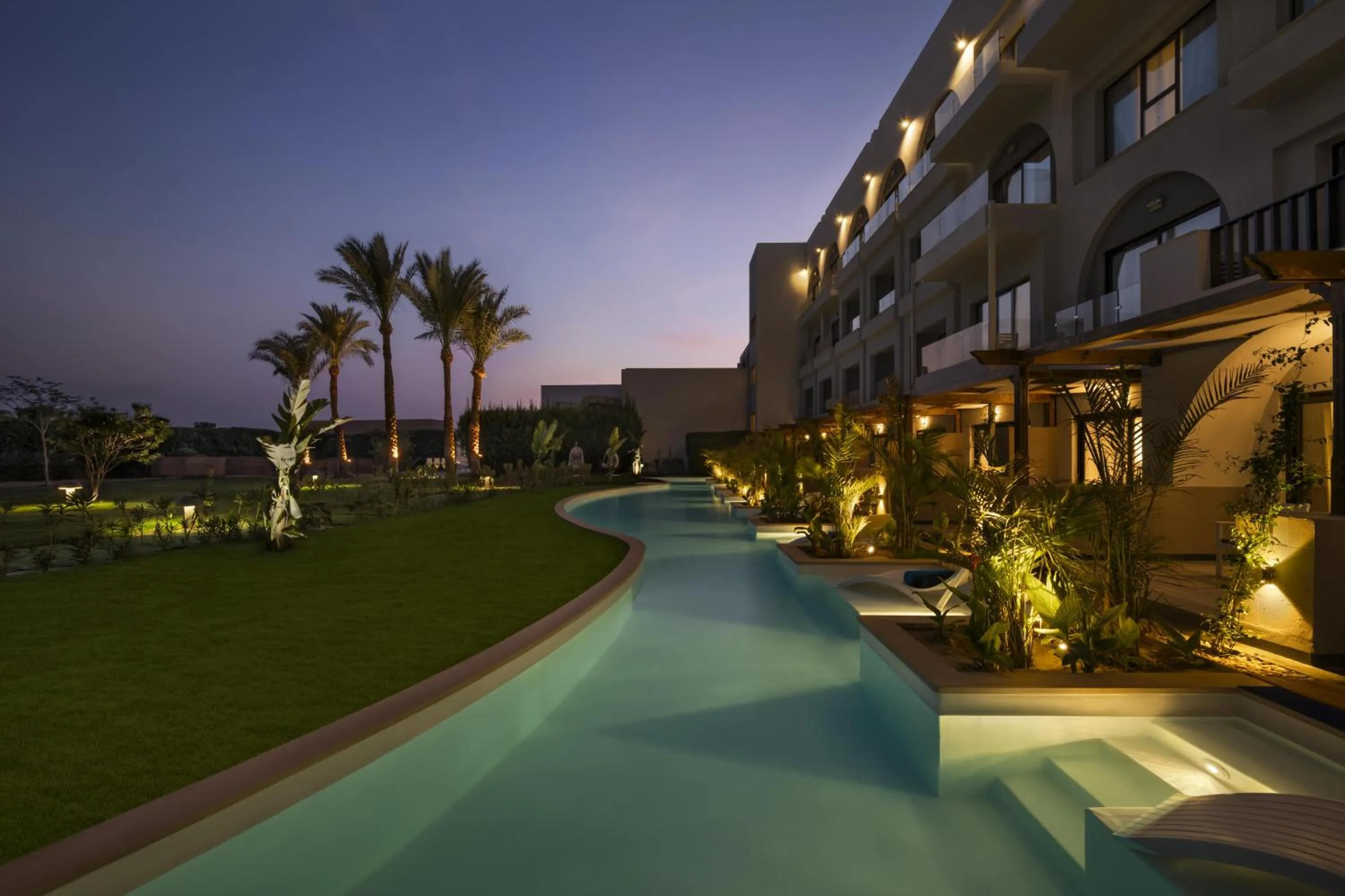Property building in Movenpick Waterpark Resort & Spa Soma Bay