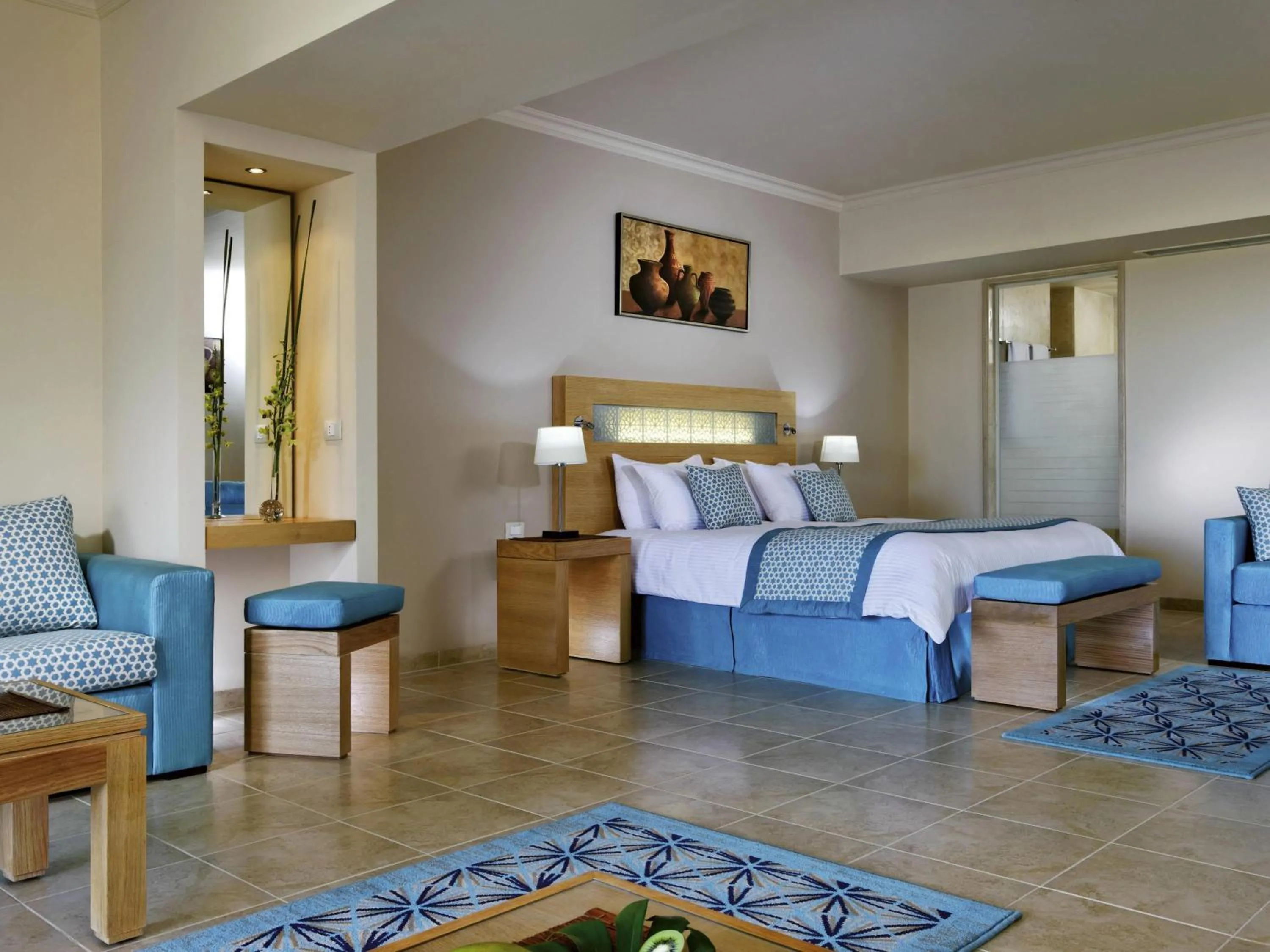 Bedroom in Movenpick Waterpark Resort & Spa Soma Bay