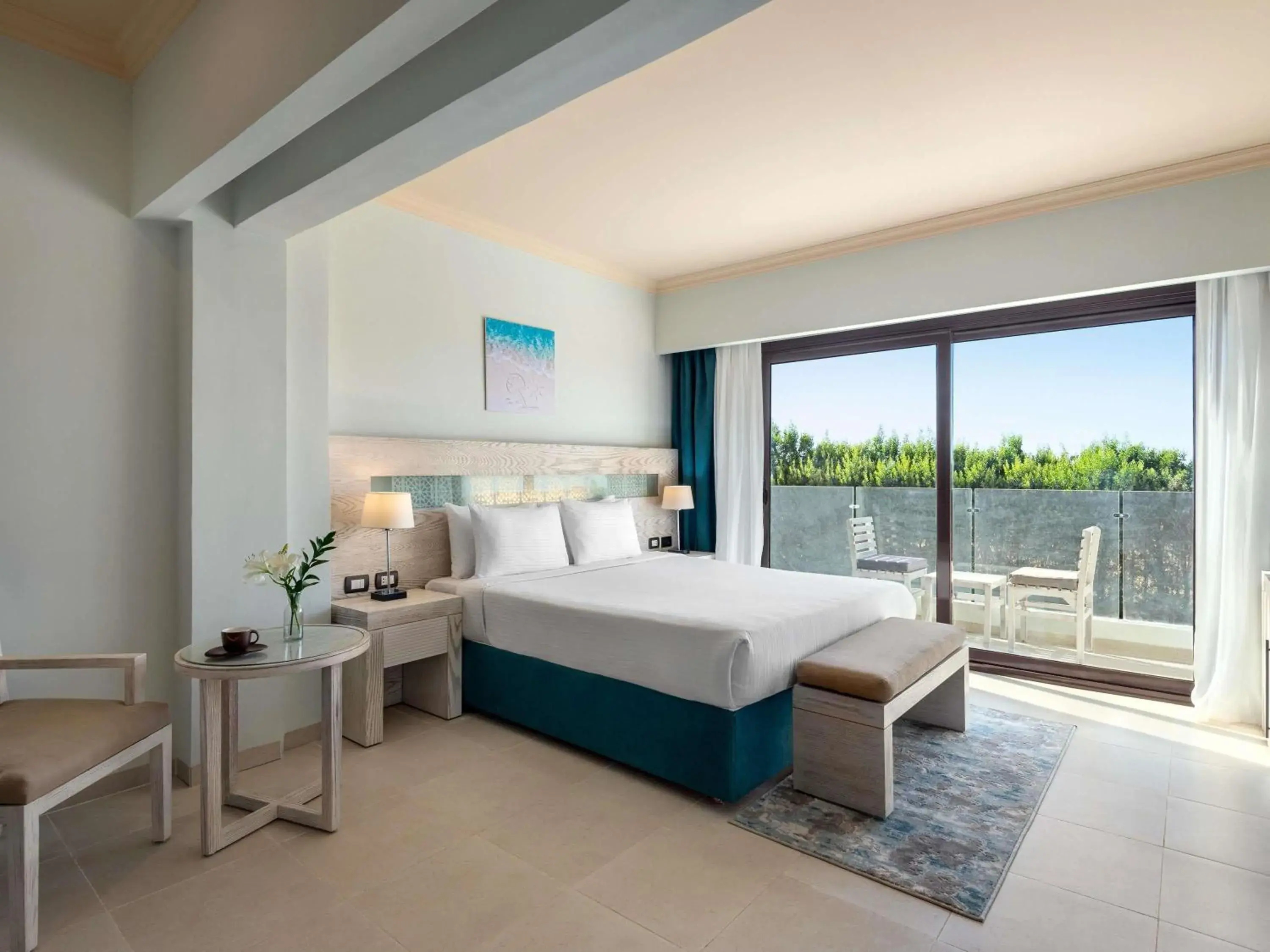 Family Room with King Bed and Mountain View in Movenpick Waterpark Resort & Spa Soma Bay Family Room with King Bed and Mountain View in Movenpick Waterpark Resort & Spa Soma Bay