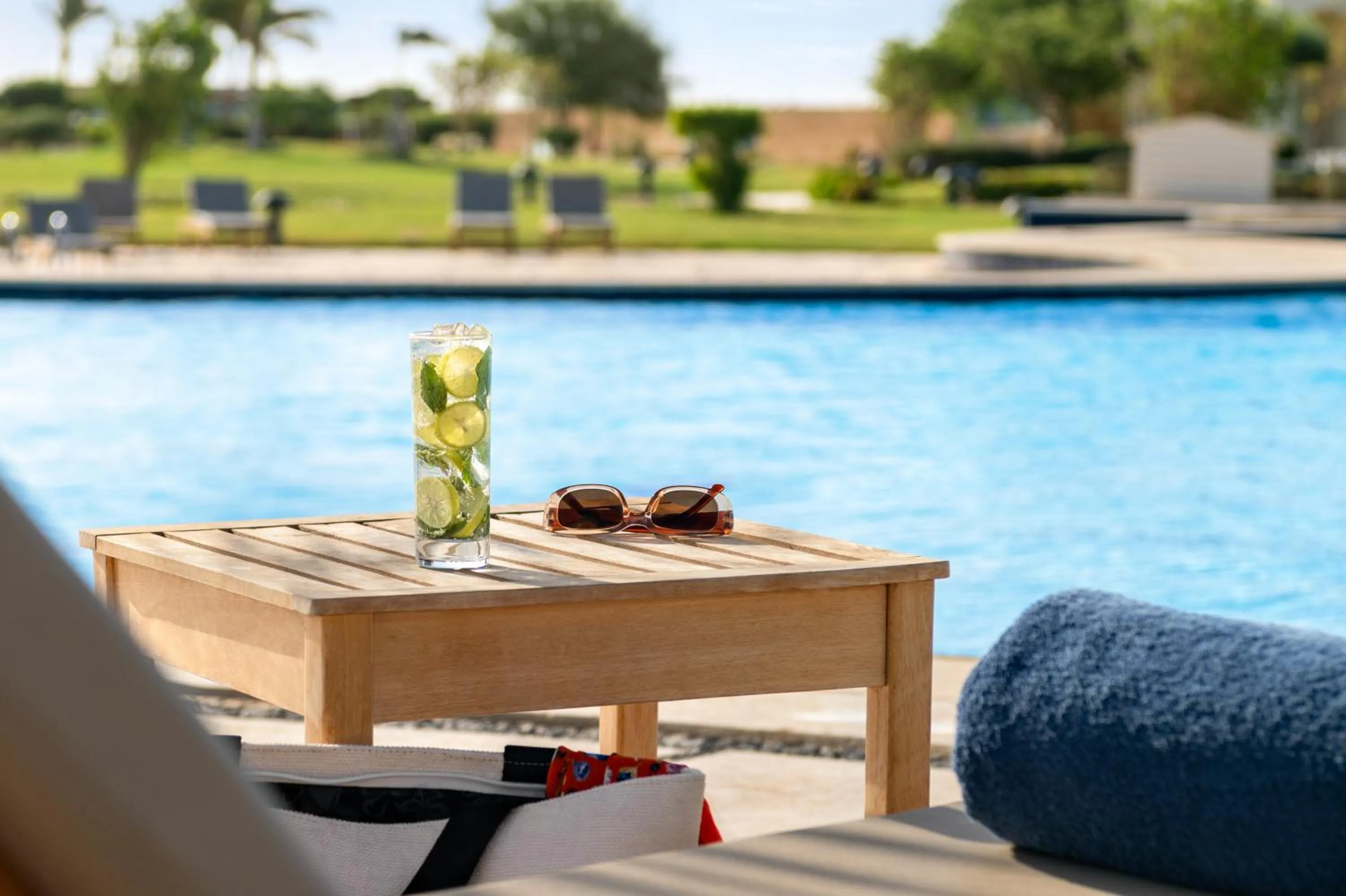 Swimming pool in Movenpick Waterpark Resort & Spa Soma Bay