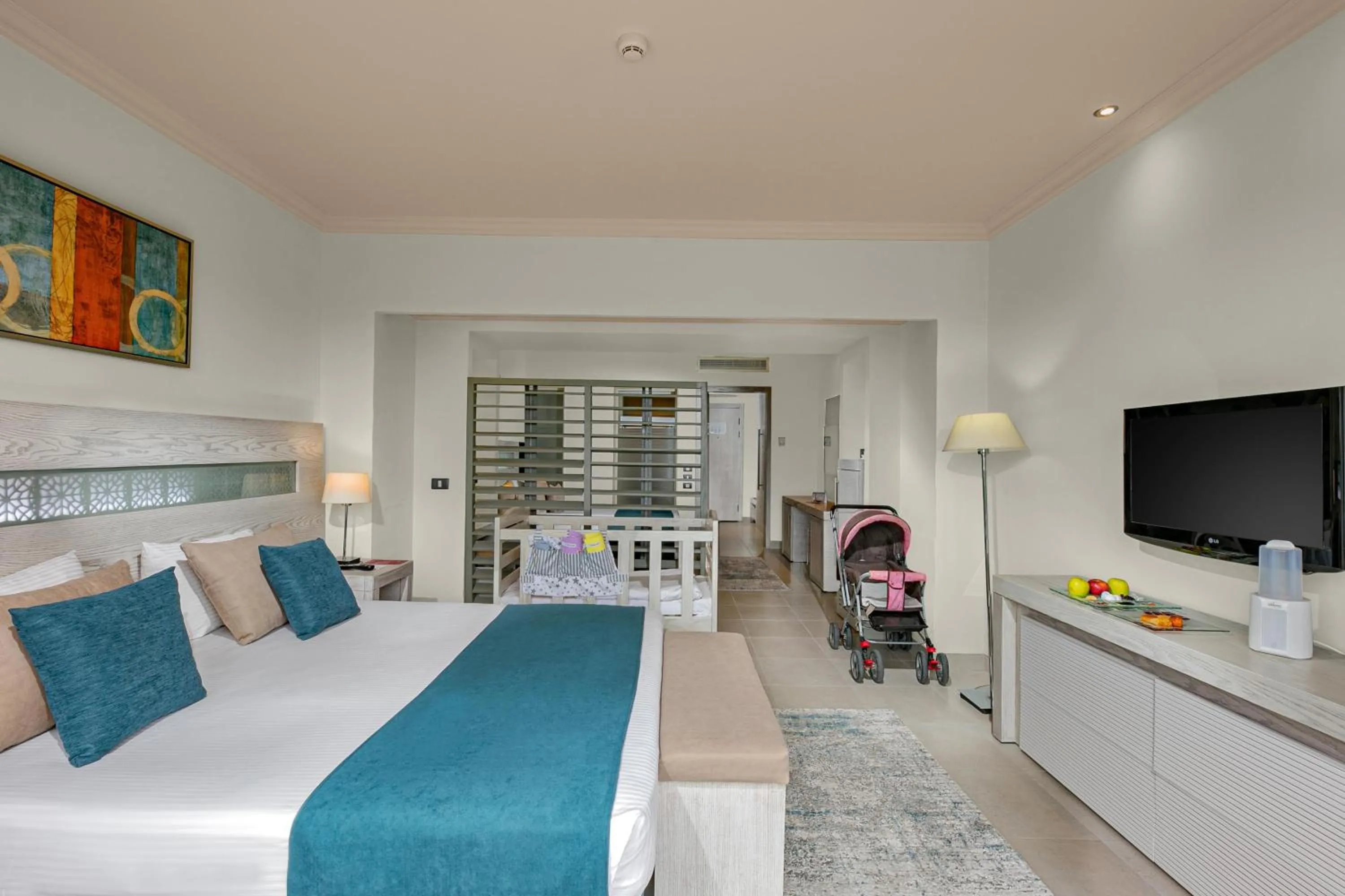 Photo of the whole room, Bed in Movenpick Waterpark Resort & Spa Soma Bay