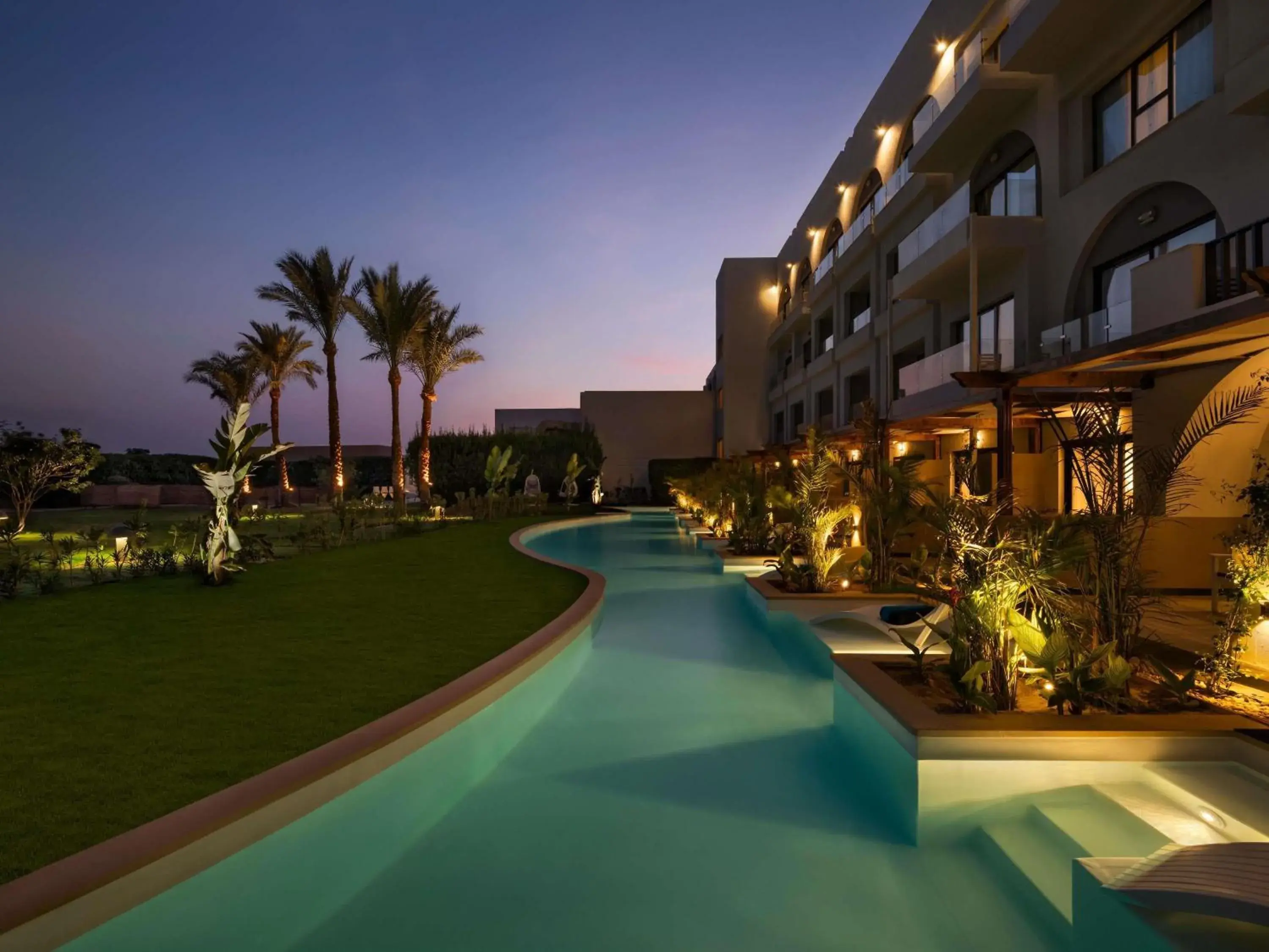 Bedroom in Movenpick Waterpark Resort & Spa Soma Bay Bedroom in Movenpick Waterpark Resort & Spa Soma Bay