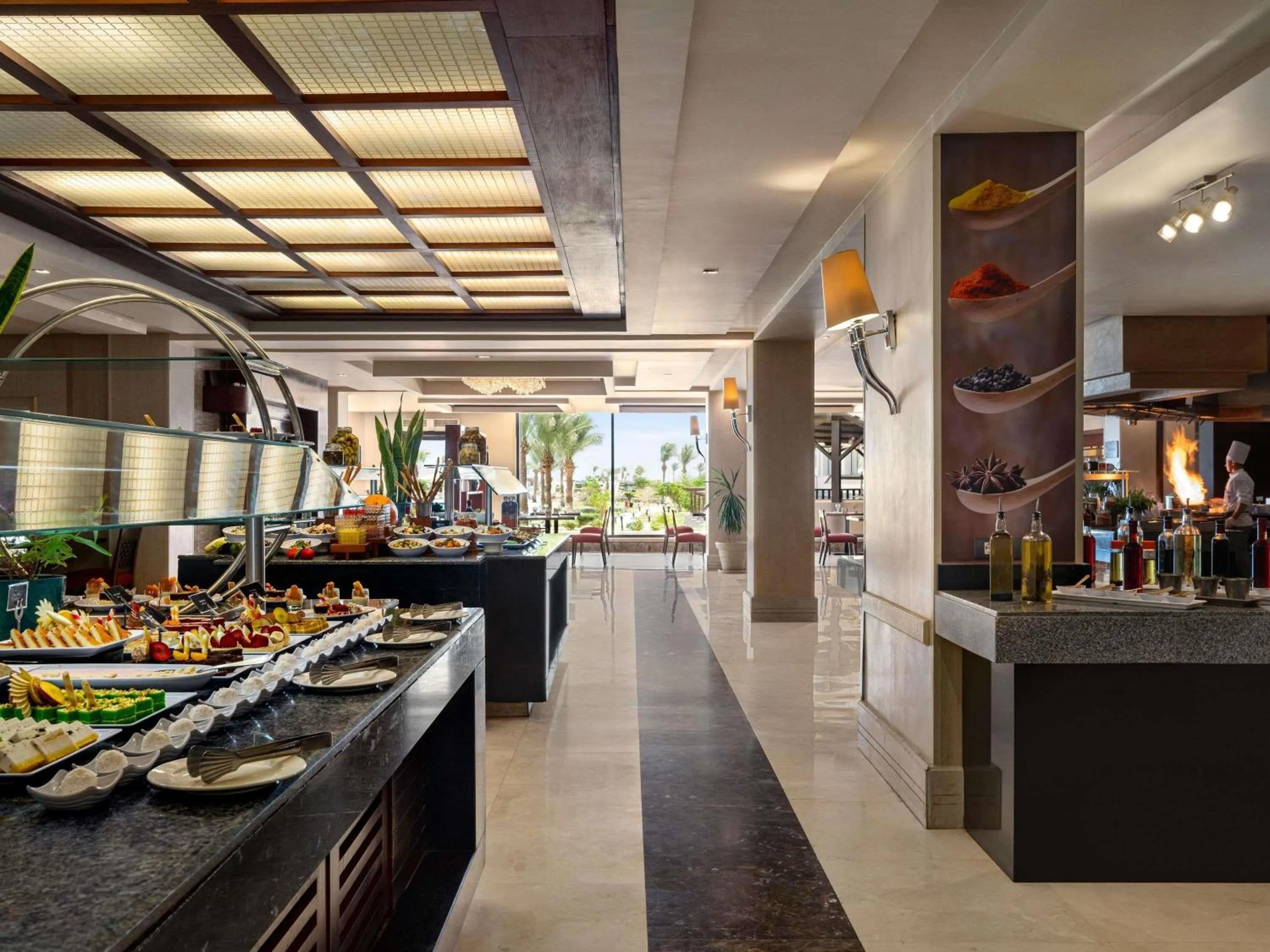 Restaurant/places to eat in Movenpick Waterpark Resort & Spa Soma Bay