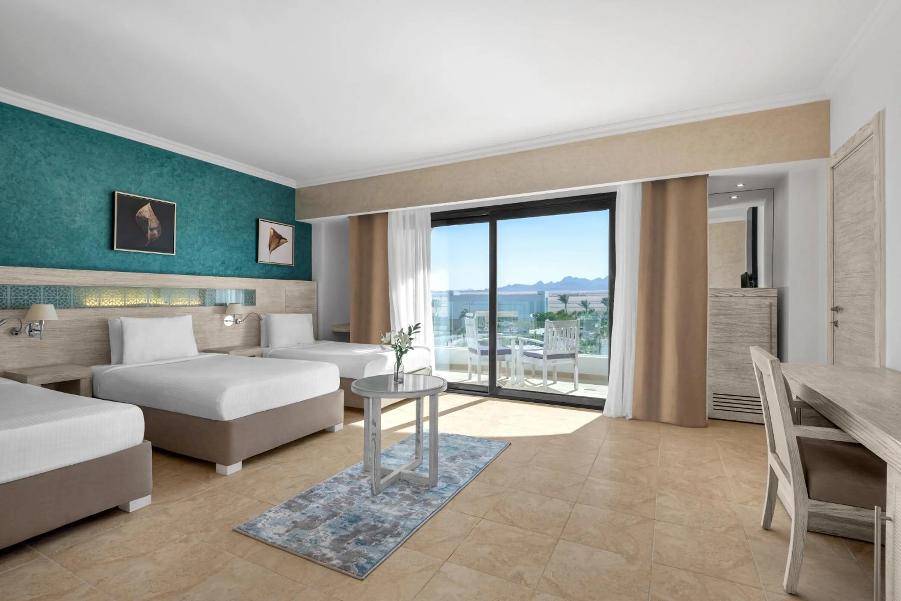 Bedroom, Bed in Movenpick Waterpark Resort & Spa Soma Bay