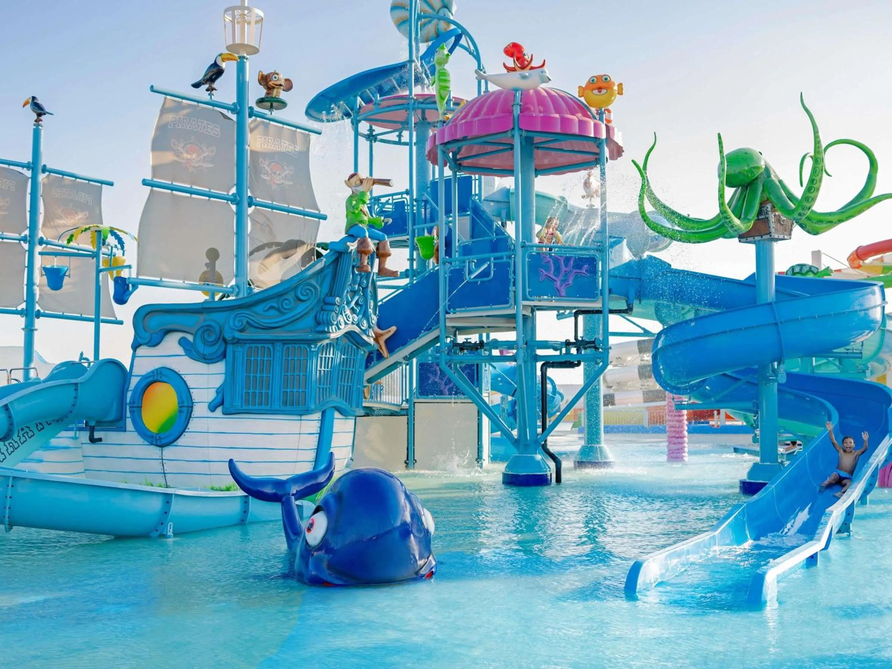 Property building in Movenpick Waterpark Resort & Spa Soma Bay