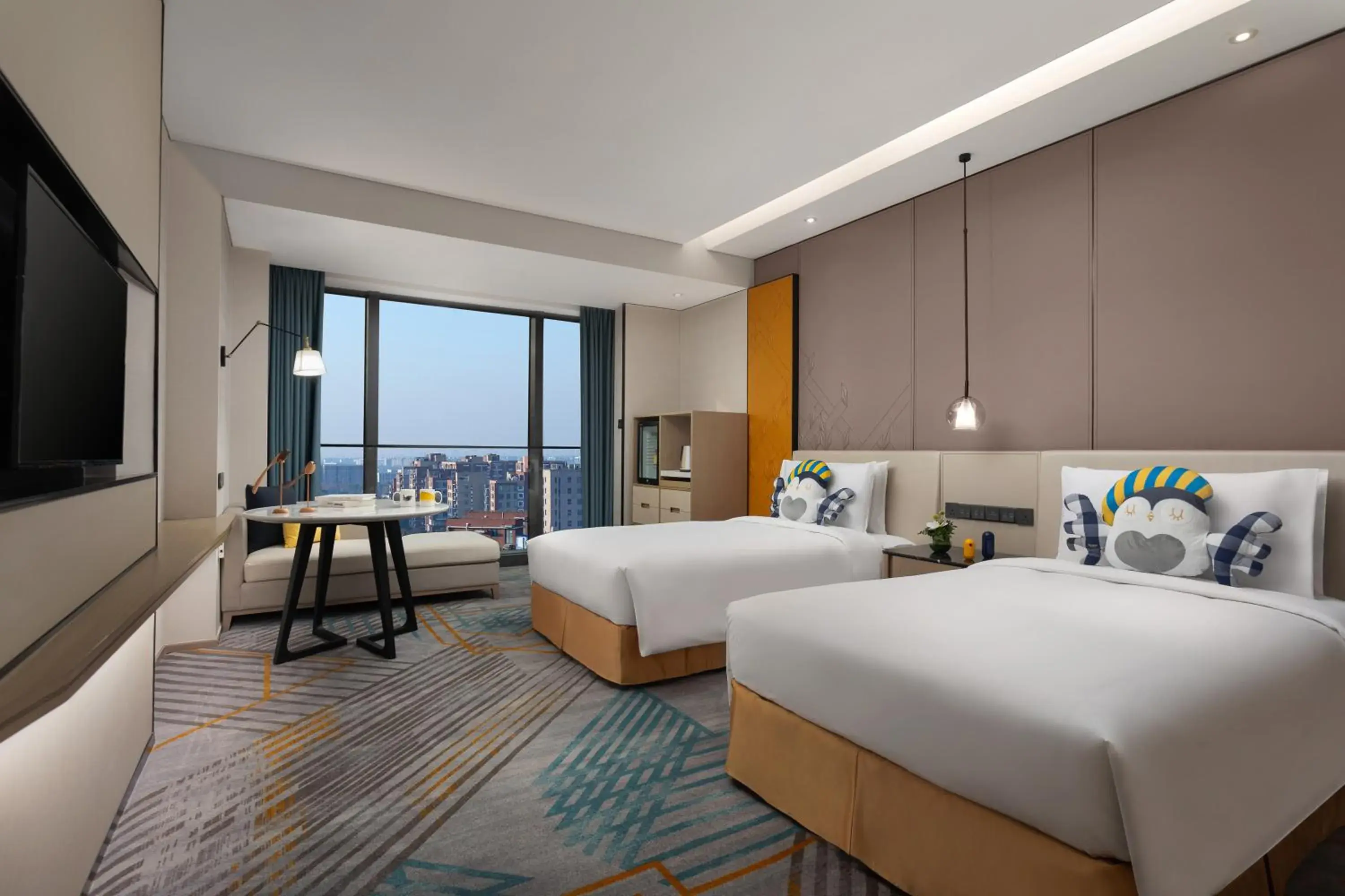 Bed in voco Shanghai Hongqiao Hub by IHG - 20 Mins drive to Shanghai Hongqiao Int'l Airport And NECC Bed in voco Shanghai Hongqiao Hub by IHG - 20 Mins drive to Shanghai Hongqiao Int'l Airport And NECC