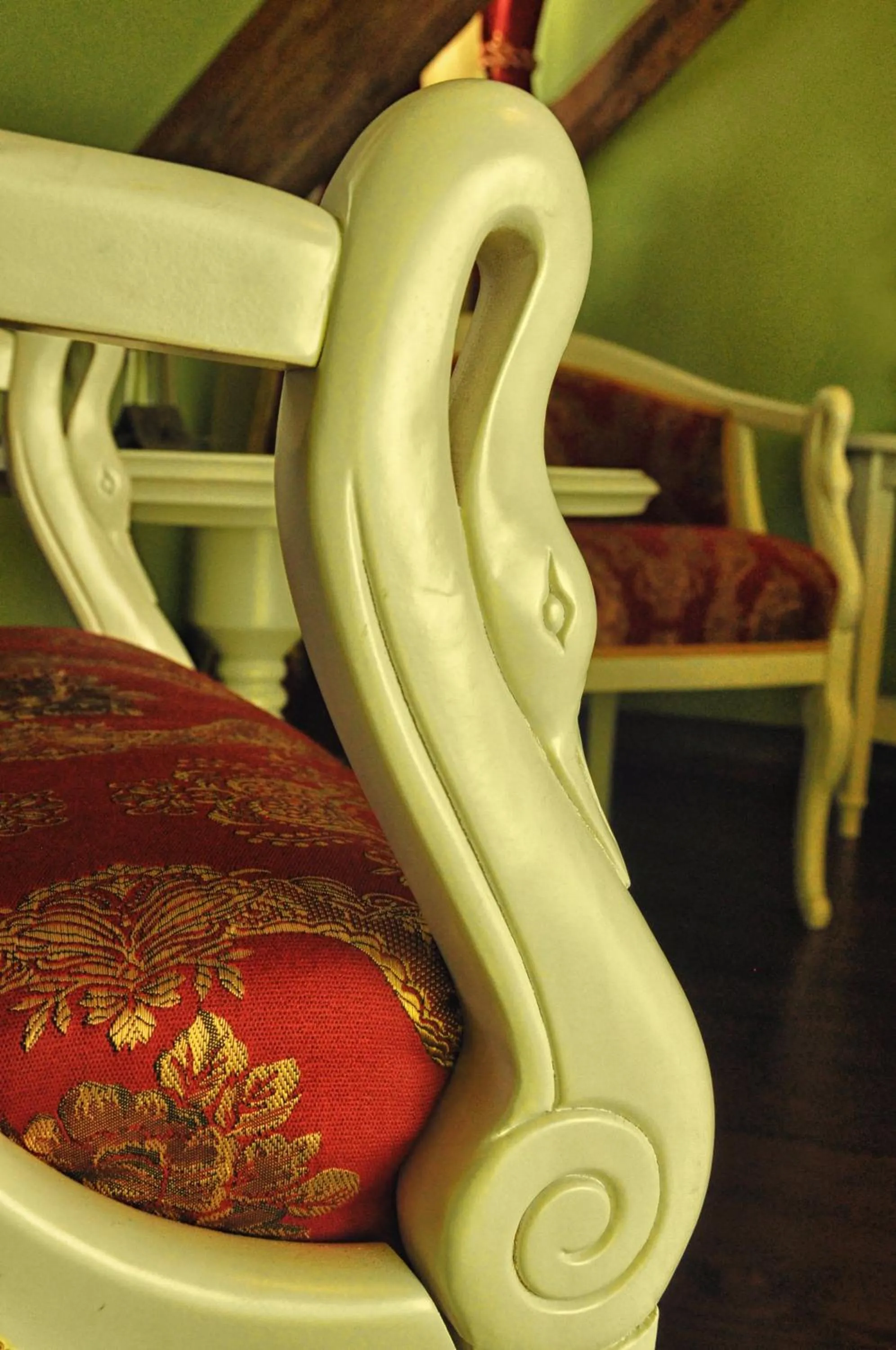 Decorative detail in Casa Georgius Krauss Sighisoara