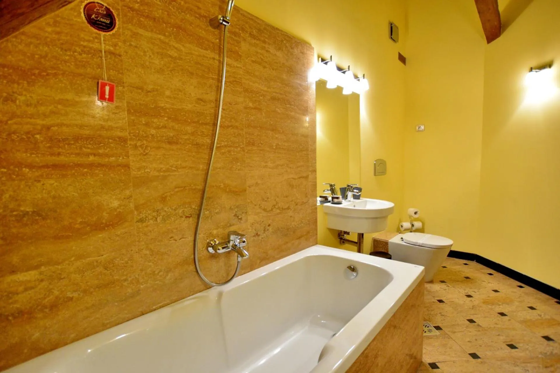 Bath in Casa Georgius Krauss Sighisoara