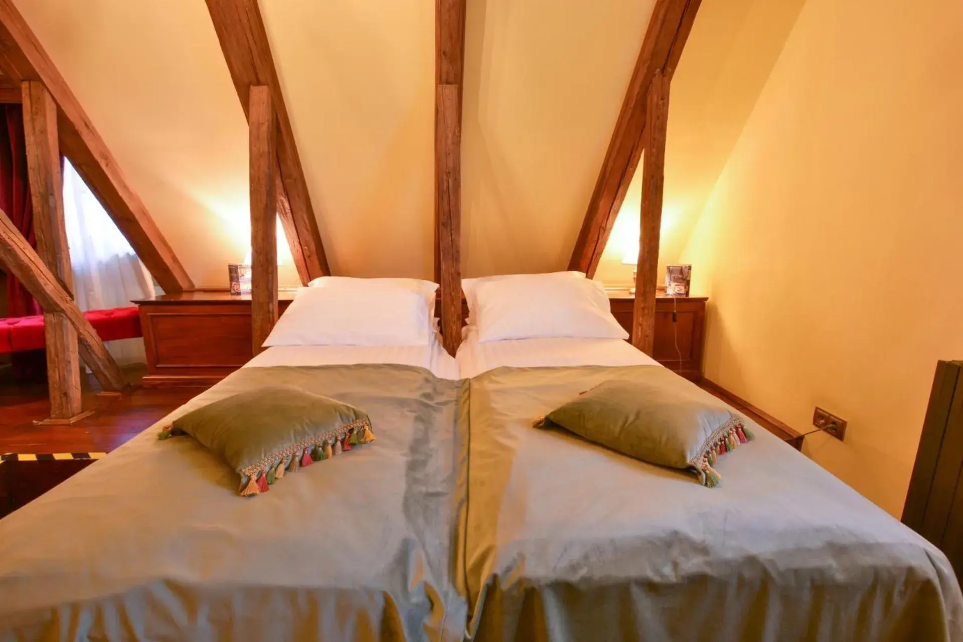Twin Room - single occupancy - Attic in Casa Georgius Krauss Sighisoara Twin Room - single occupancy - Attic in Casa Georgius Krauss Sighisoara