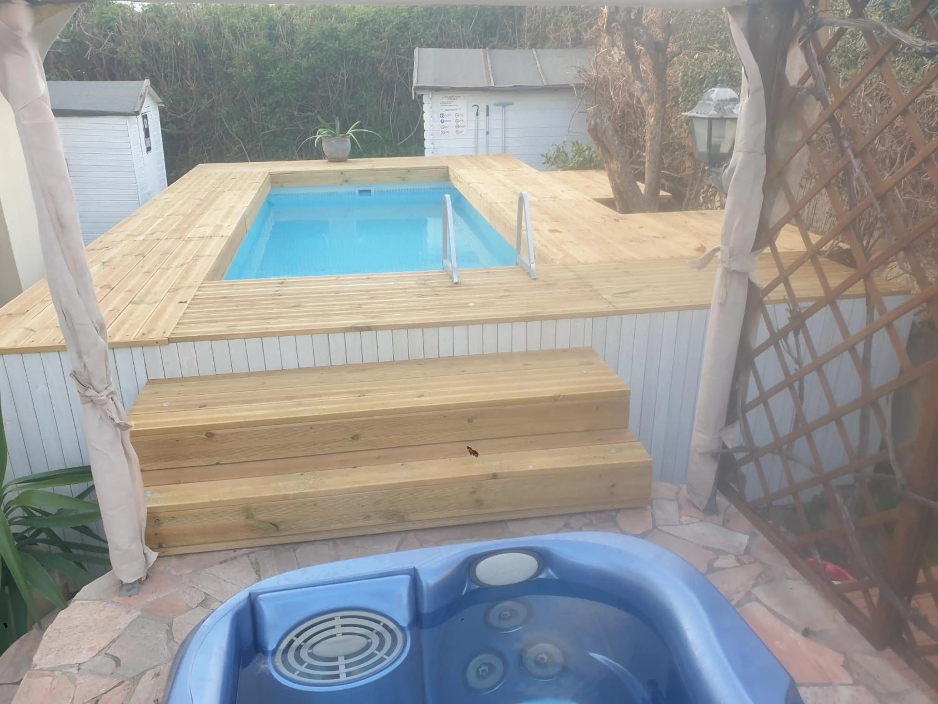 Hot Tub in B&B La Dolce Vita