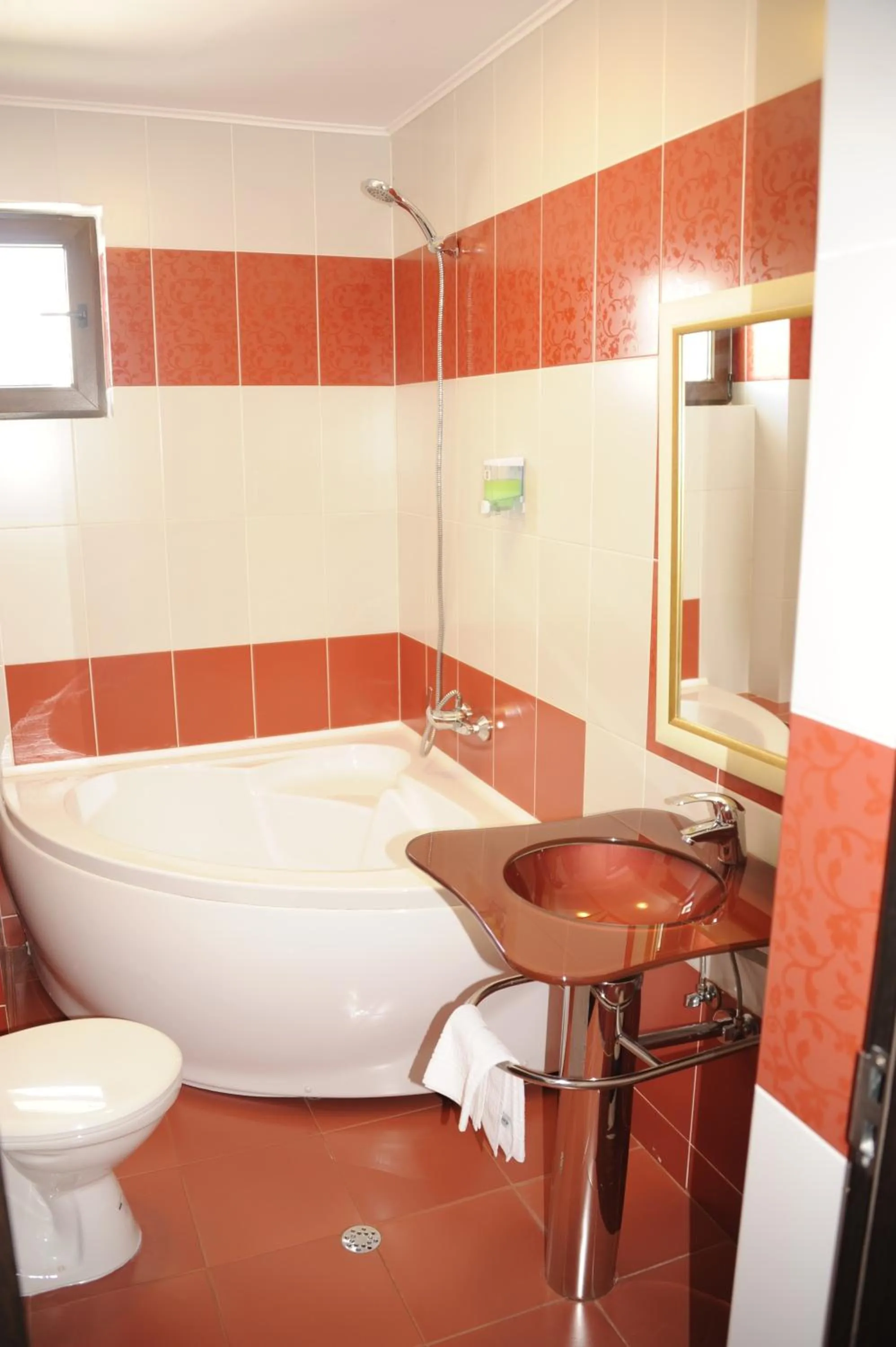 Bathroom in Pensiunea Velvet