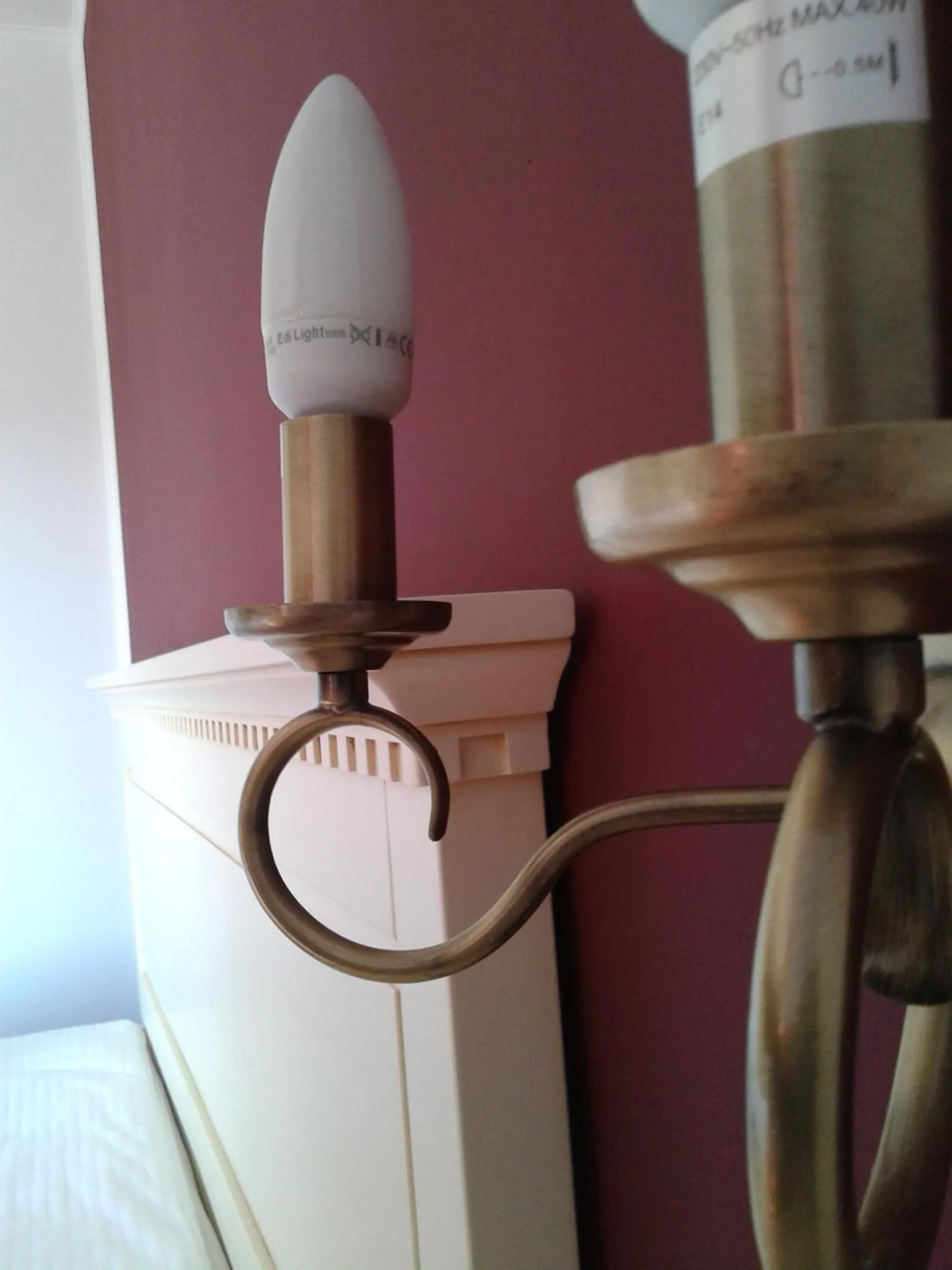 Decorative detail in Pensiunea Velvet