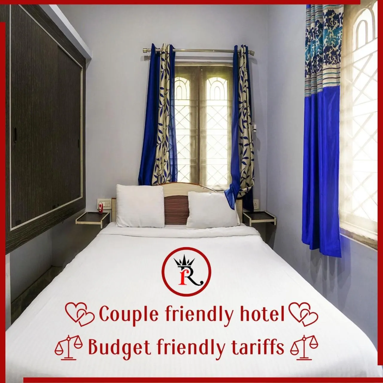 Bed in Ratna Resort near Bhubaneswar Airport