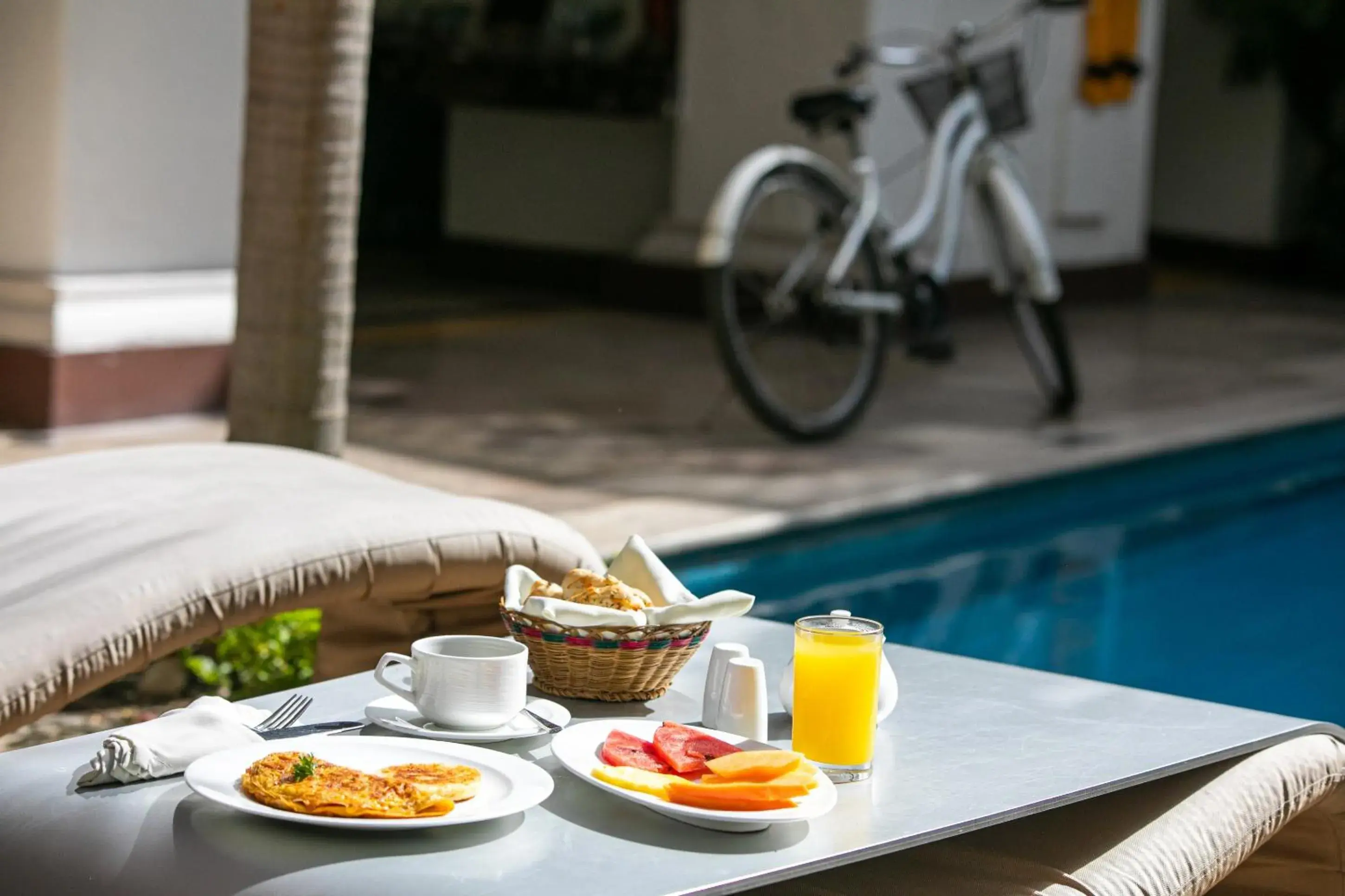 Food close-up in Hotel Boutique Don Pepe Food close-up in Hotel Boutique Don Pepe