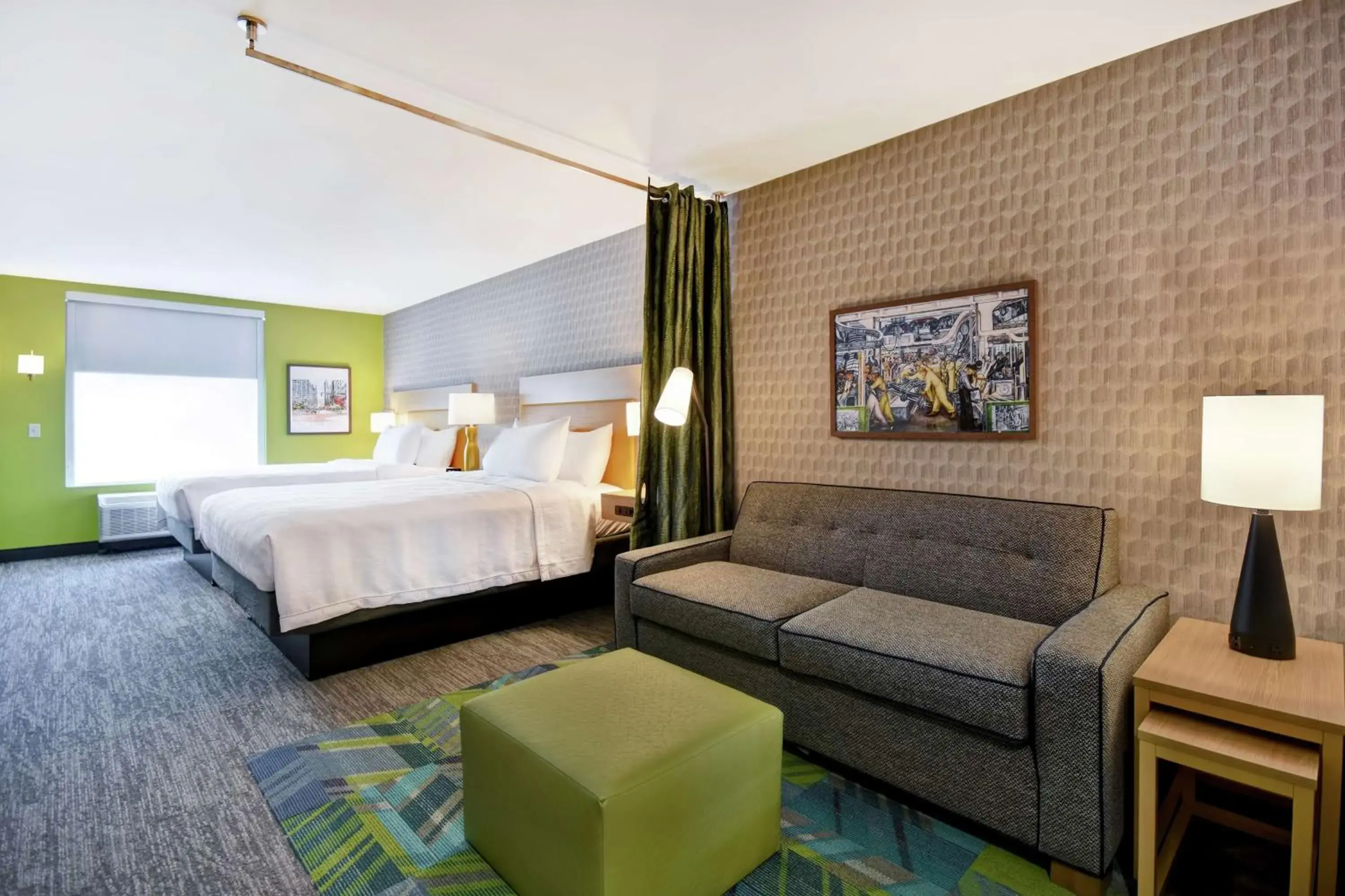 View (from property/room), Bed in Home2 Suites By Hilton Taylor Detroit View (from property/room), Bed in Home2 Suites By Hilton Taylor Detroit