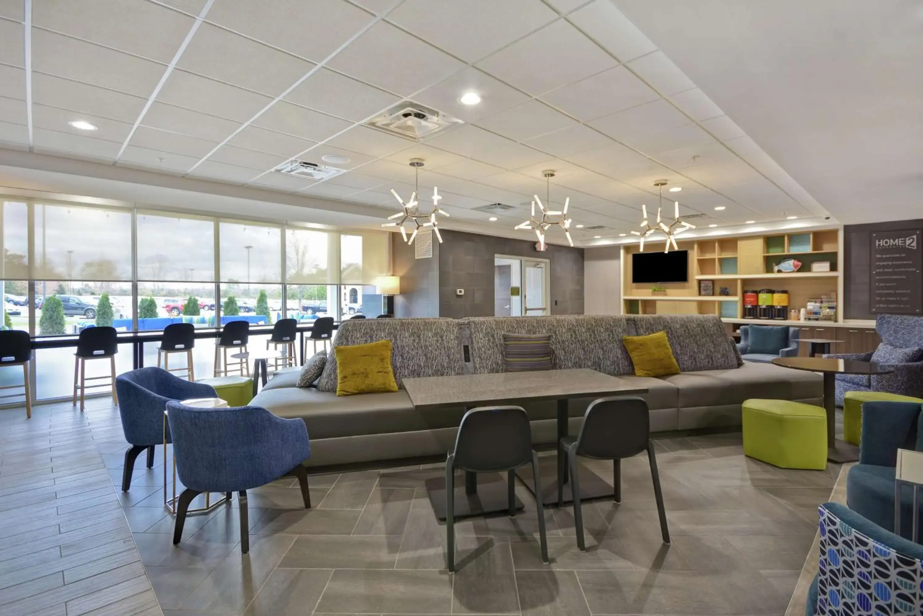 Lobby or reception in Home2 Suites By Hilton Grand Rapids North Lobby or reception in Home2 Suites By Hilton Grand Rapids North