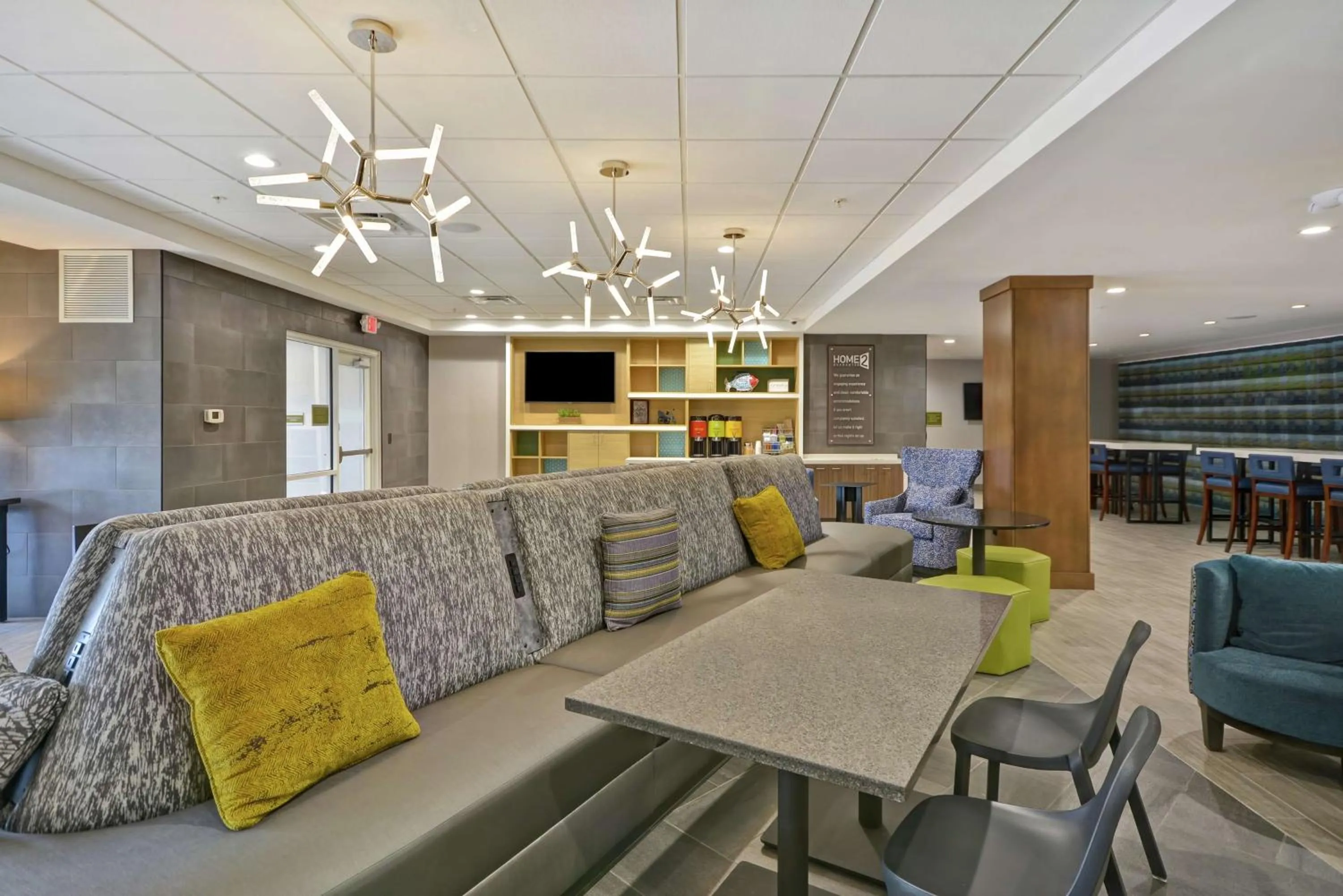 Lobby or reception in Home2 Suites By Hilton Grand Rapids North