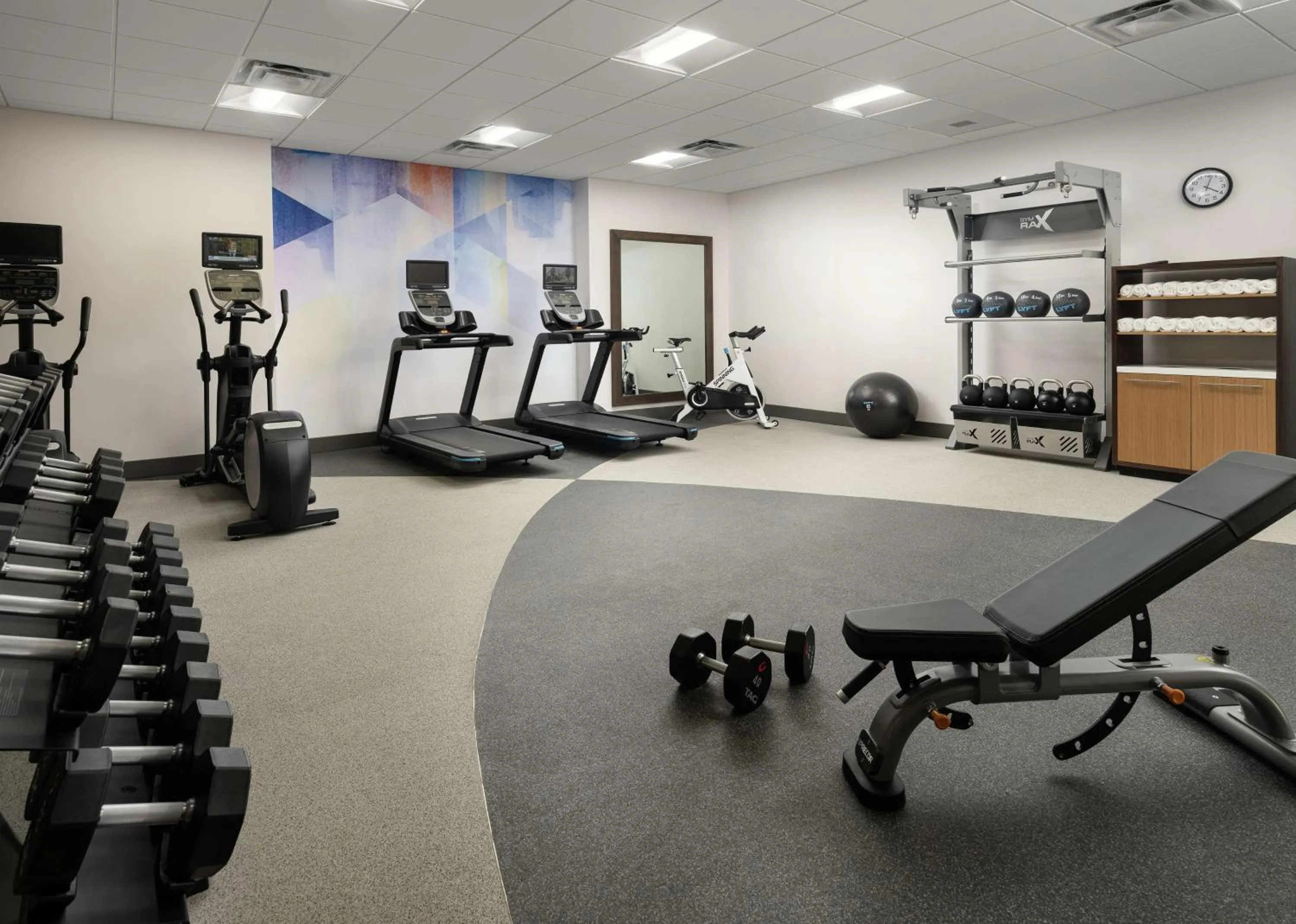 Fitness centre/facilities in Hilton Garden Inn Olive Branch, Ms