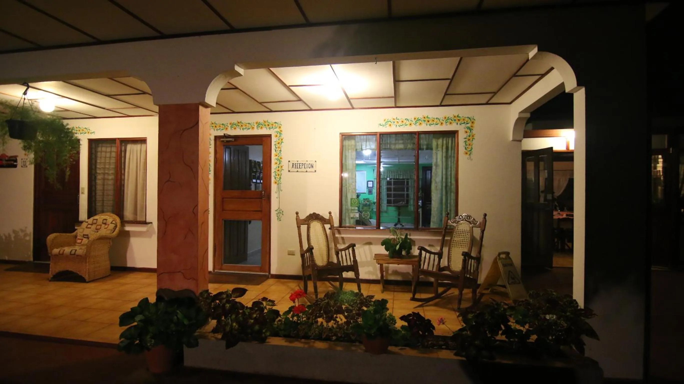 Night in Hotel La Rosa de America