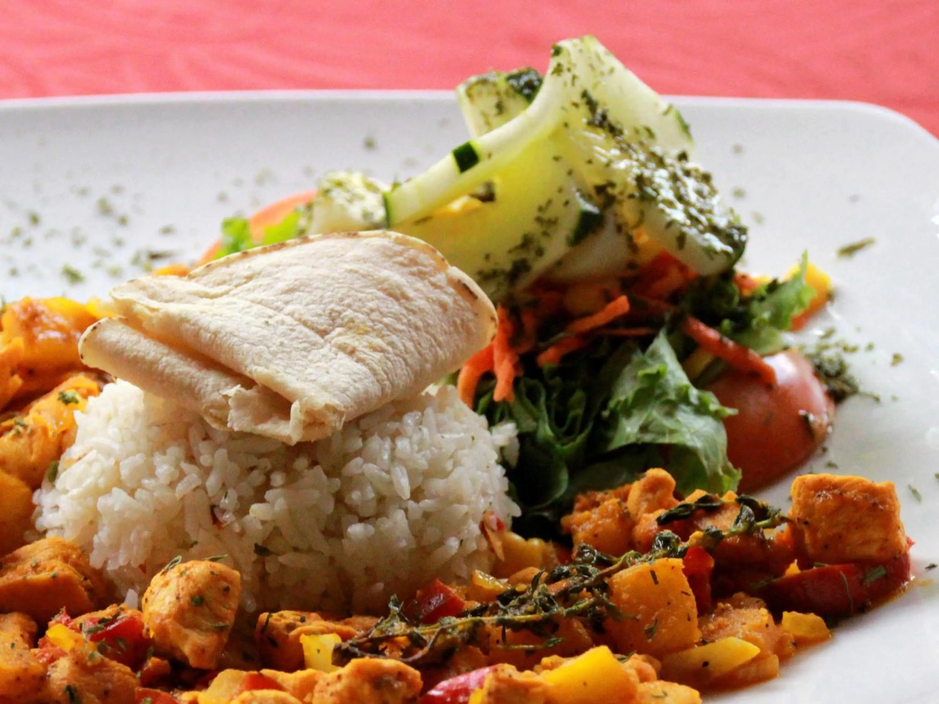 Dinner in Hotel La Rosa de America