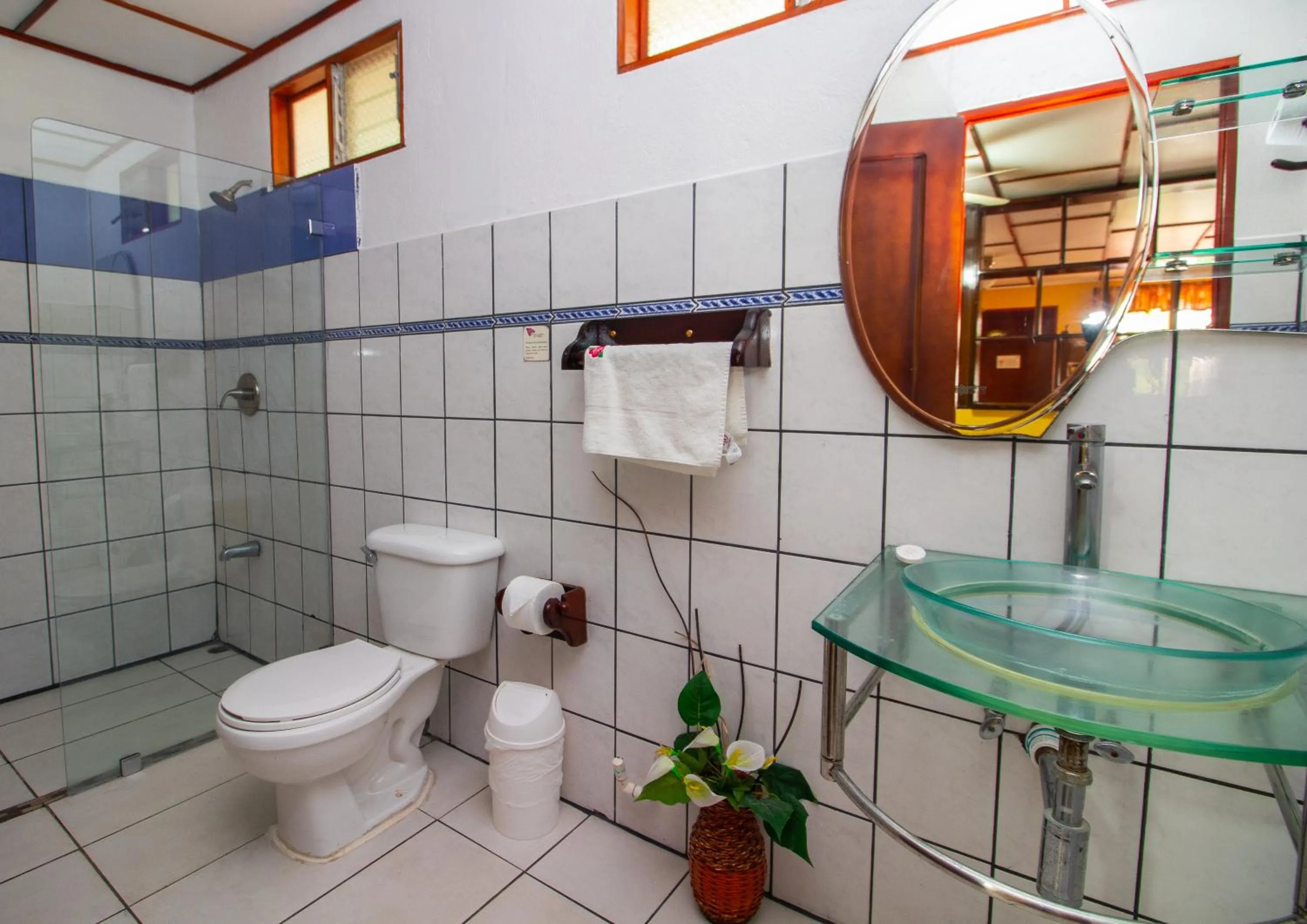 Bathroom in Hotel La Rosa de America