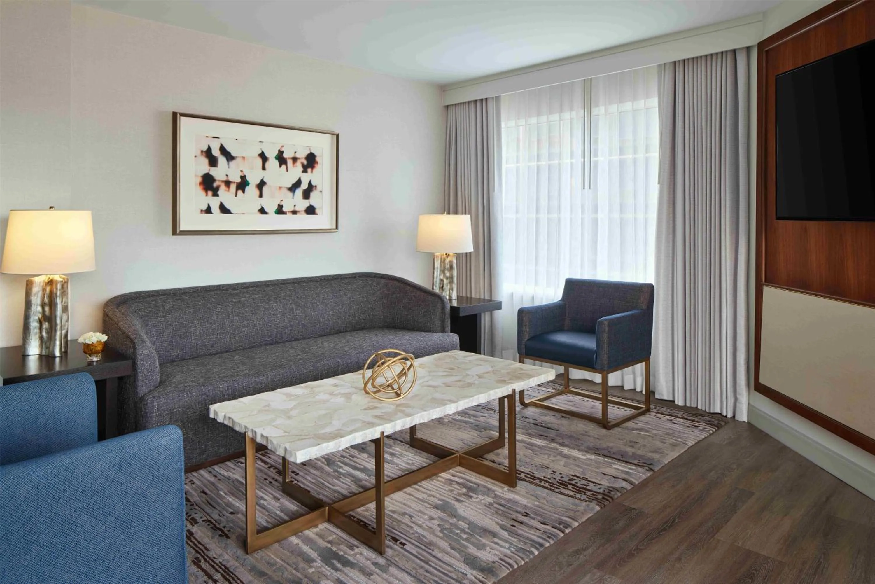 Photo of the whole room in Grand Hyatt Washington