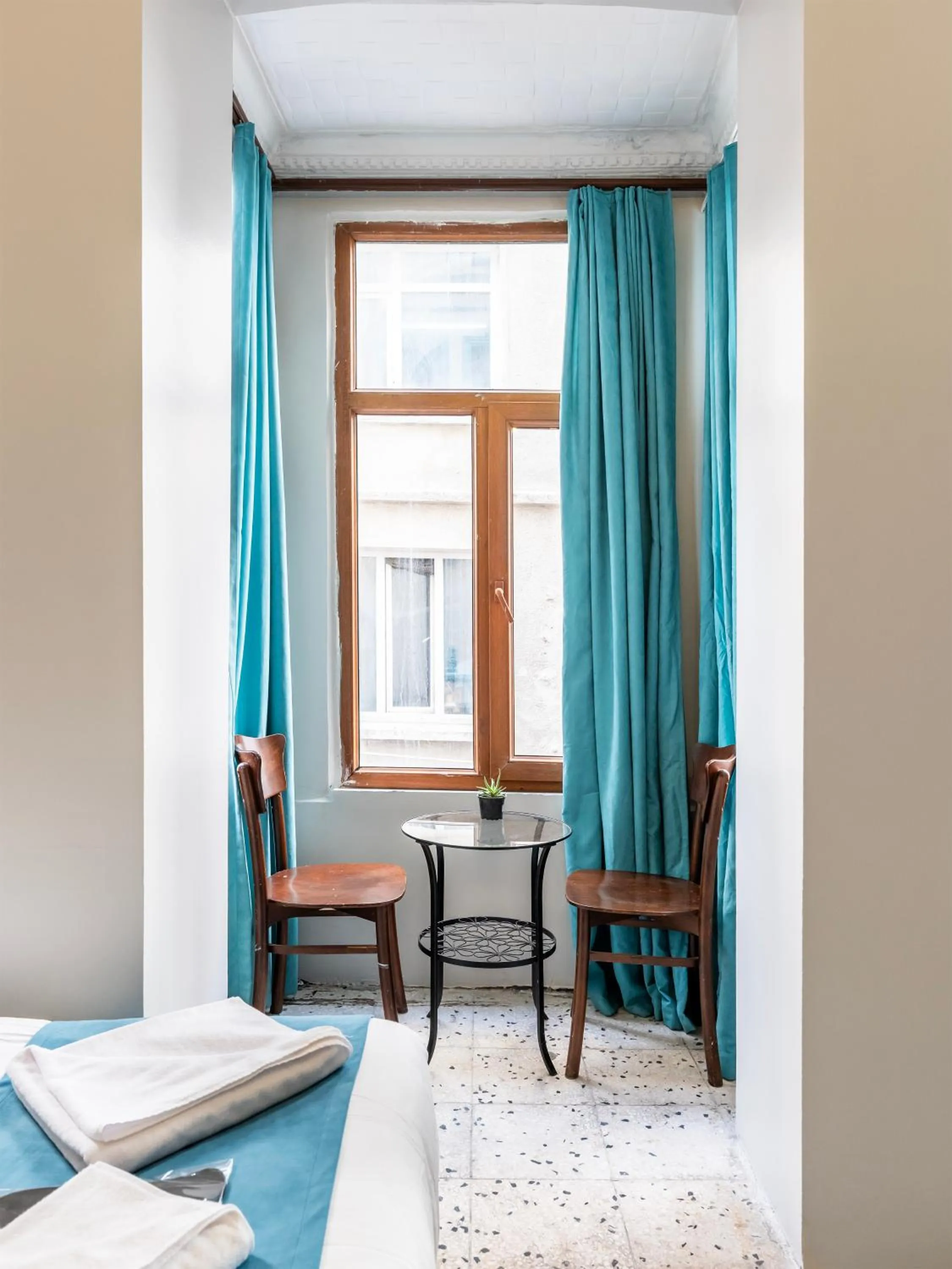 Bed in Taksim Dora Hotel